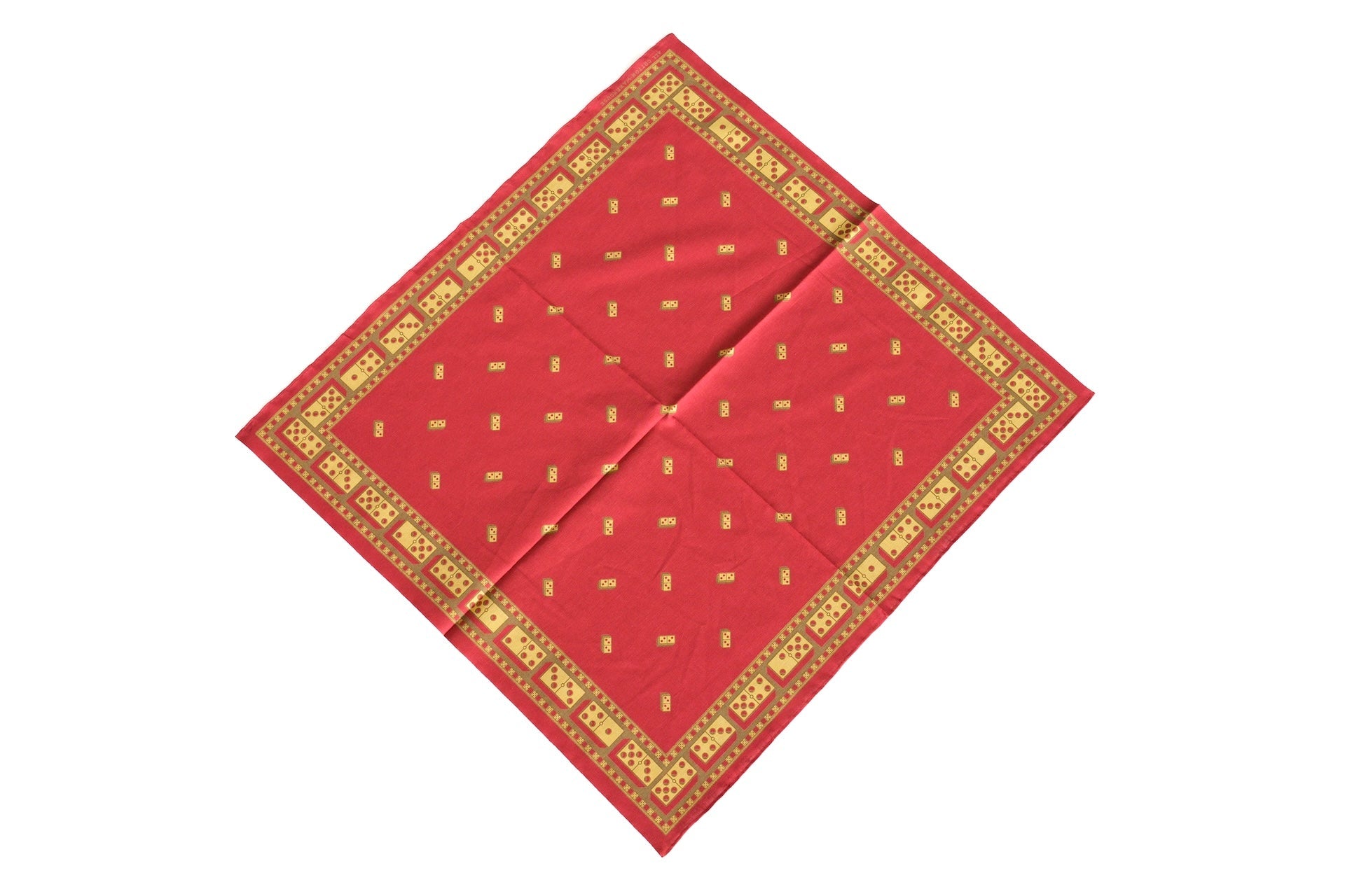 Warehouse "Domino" Selvage Bandana (Red)