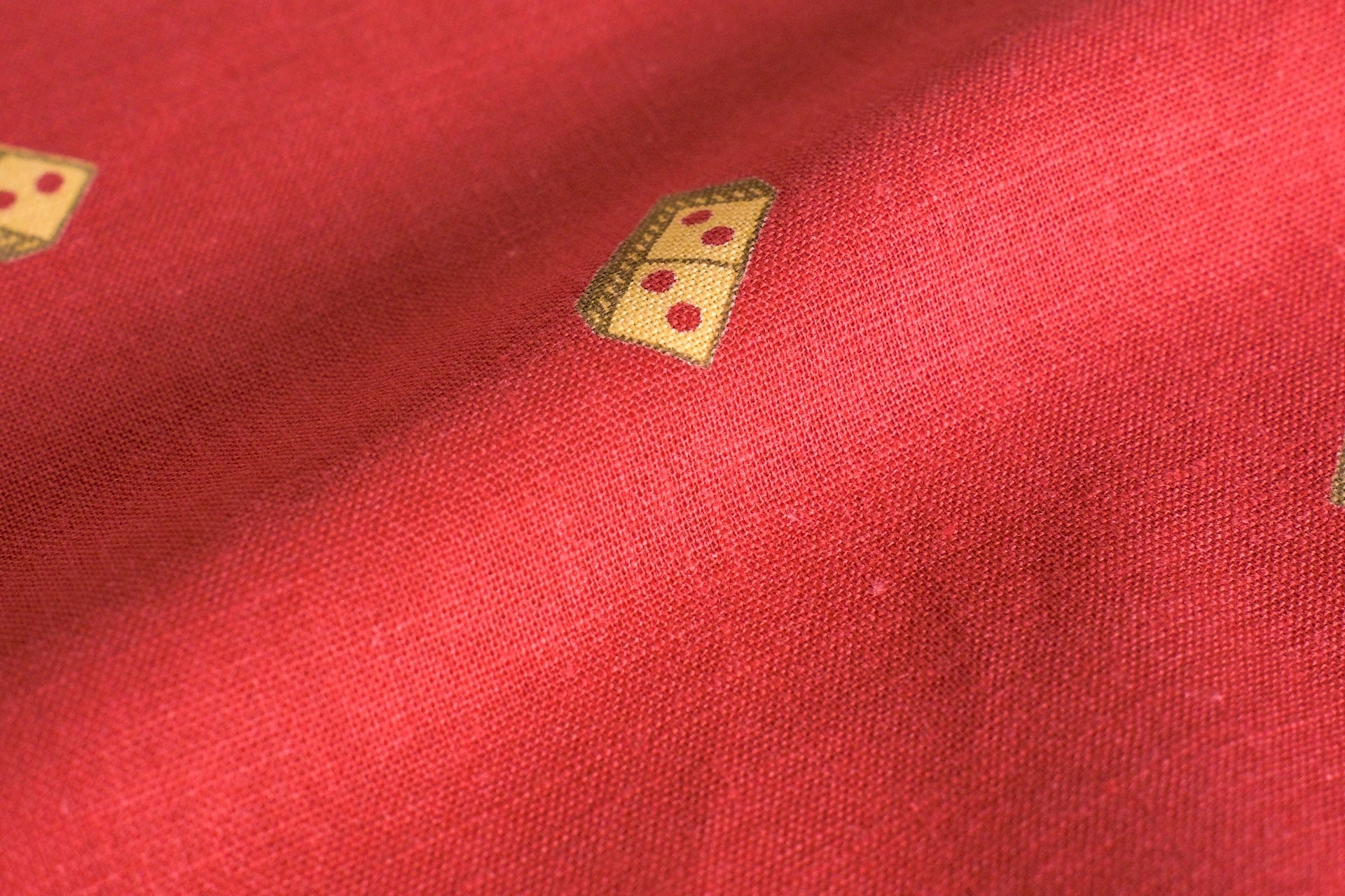 Warehouse "Domino" Selvage Bandana (Red)