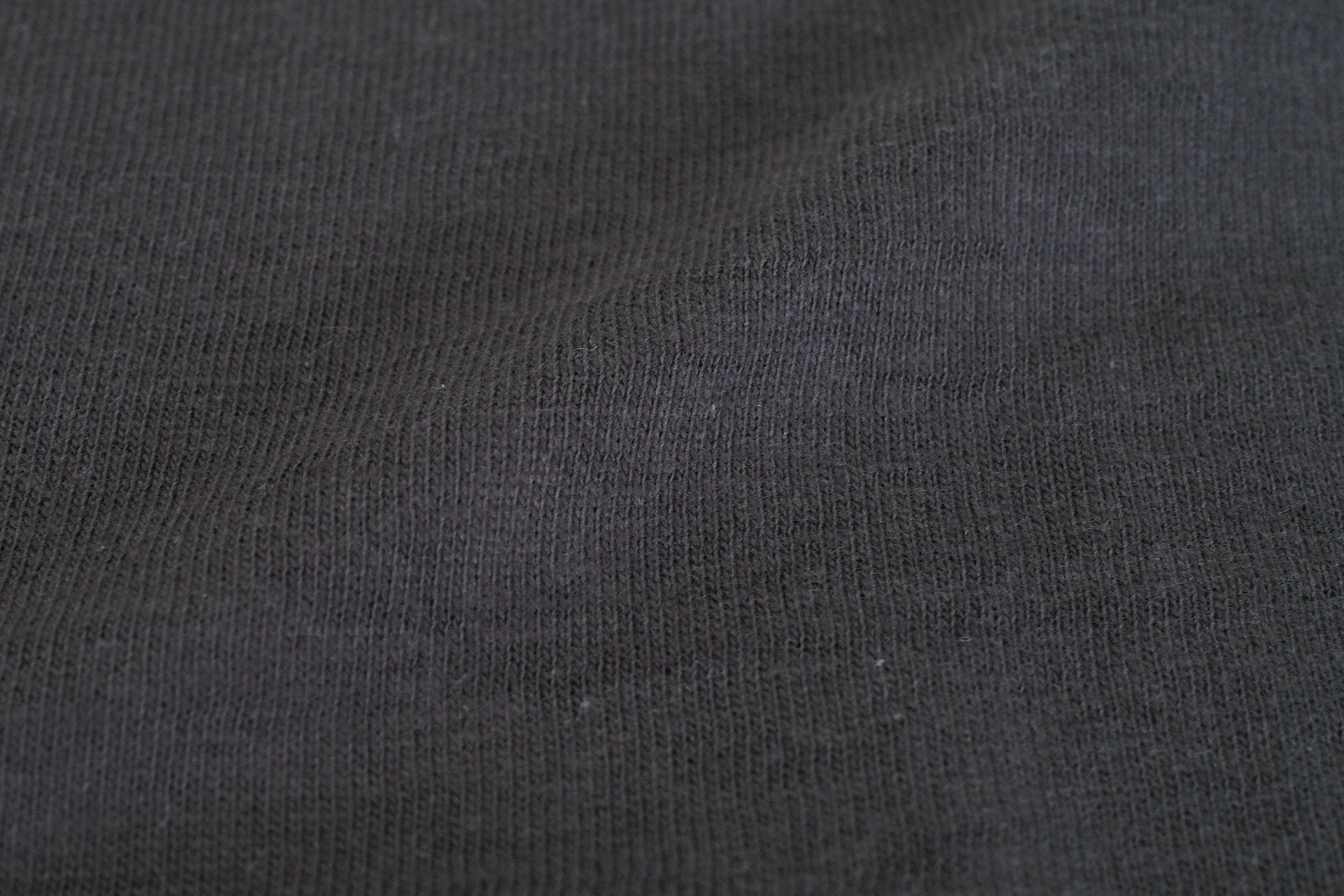 Warehouse 5.5oz "Bamboo Textured" L/S High Neck Tee (Black)