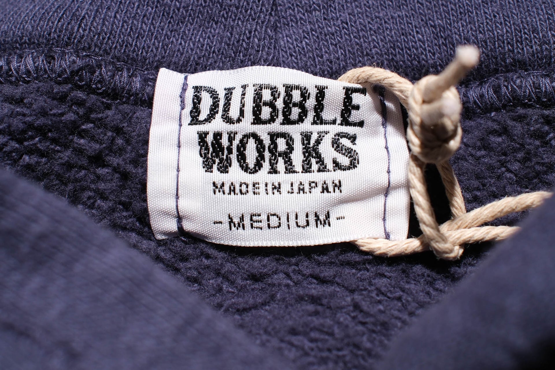 Dubble Works 11oz "Tsuri-ami" Loopwheeled Pull Over (Navy)
