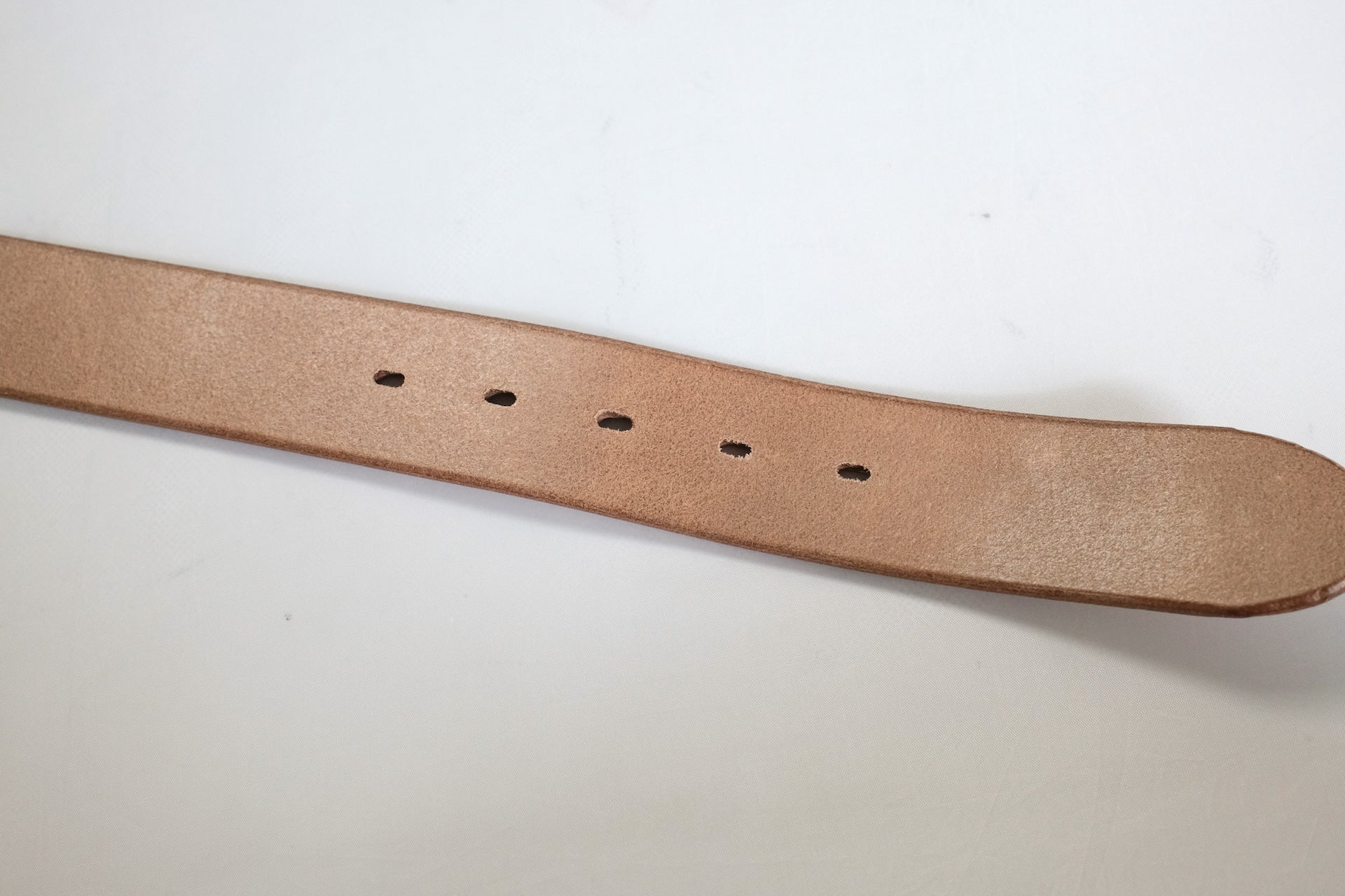 Accell Co. X Ginkawaten X CORLECTION 'Garrison' Full Grain Cowhide Belt (Natural Tan)