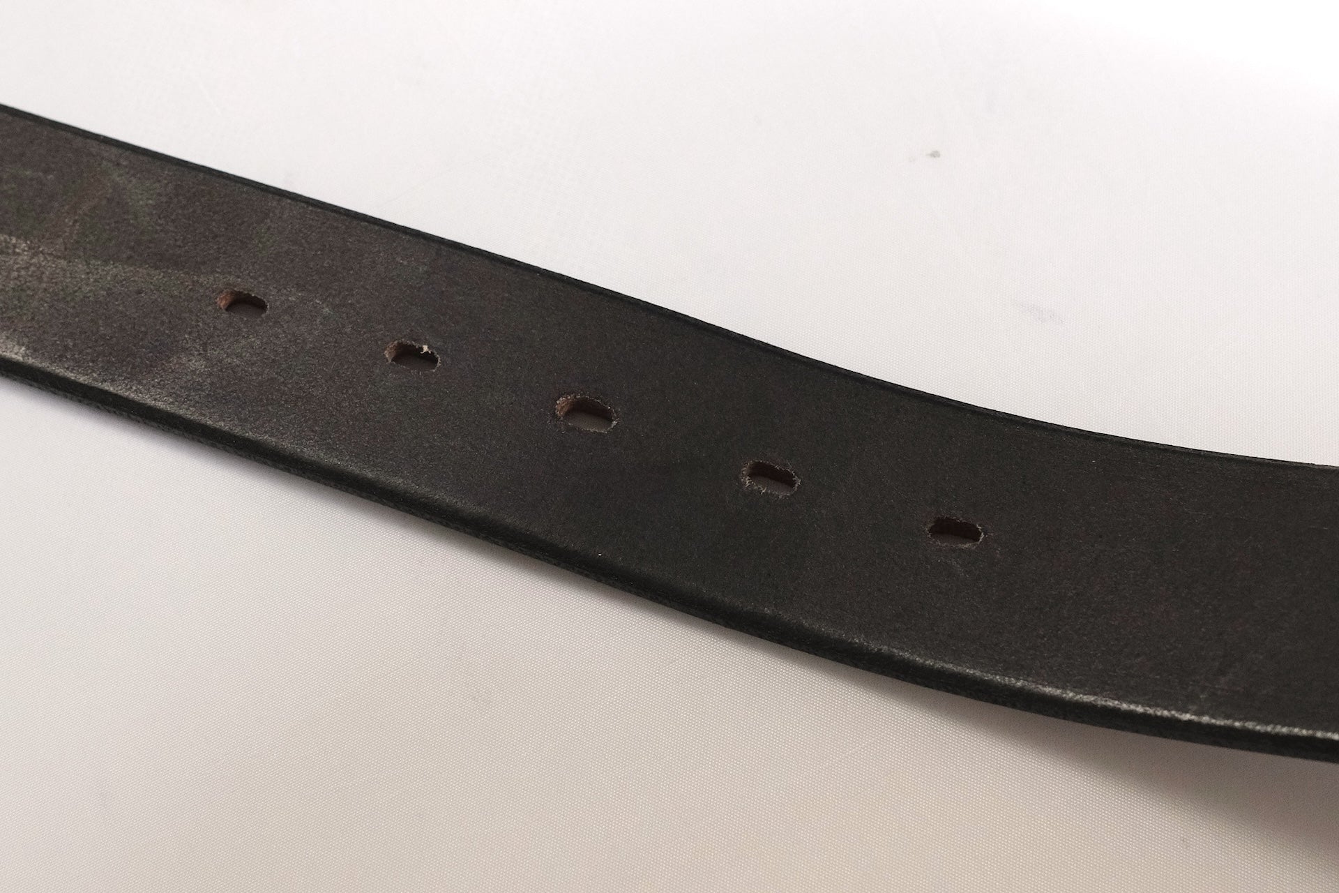 Accell Co. X Ginkawaten X CORLECTION 'Garrison' Full Grain Cowhide Belt (Brown Tea-core)