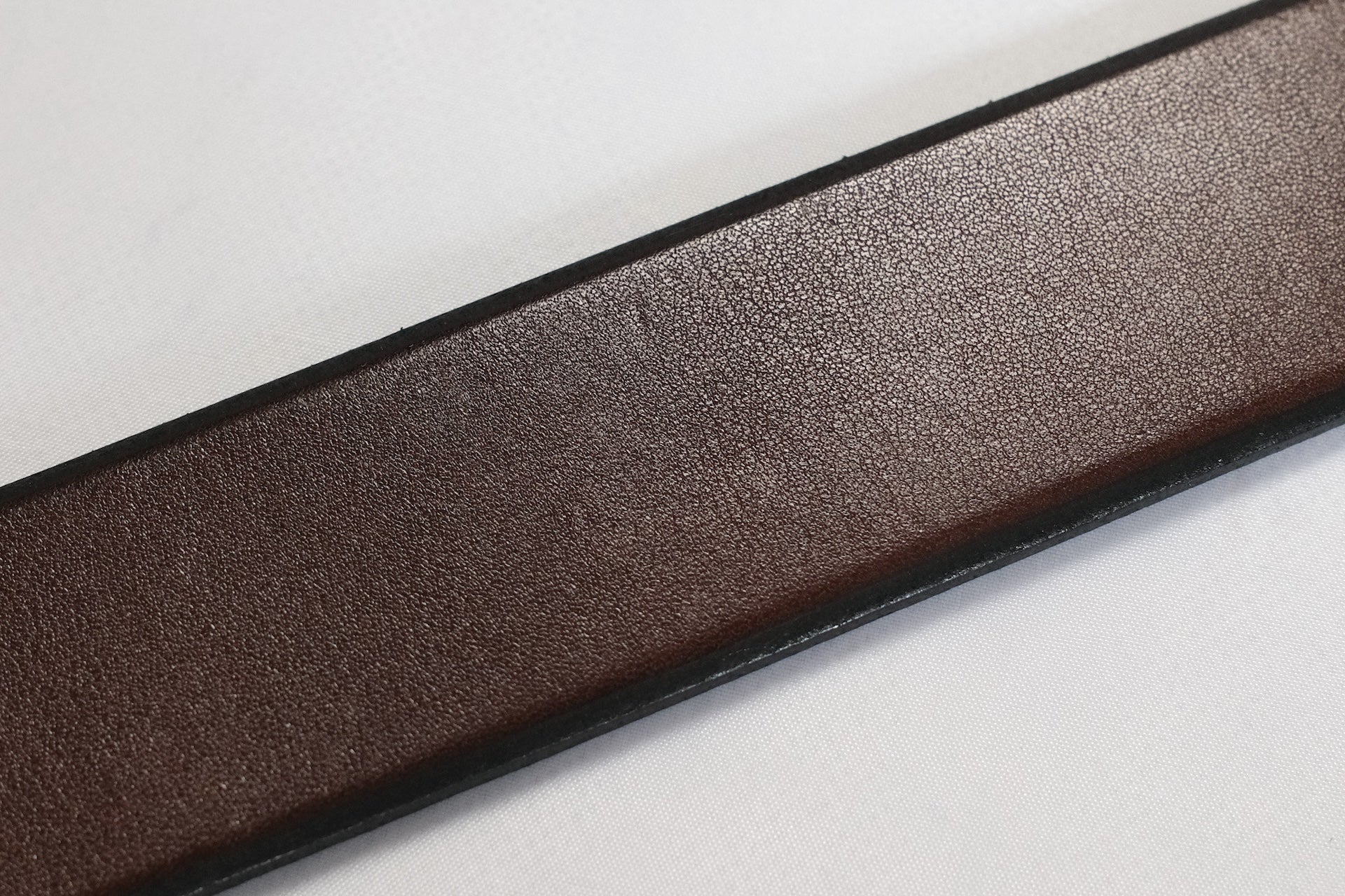 Accell Co. X Ginkawaten X CORLECTION 'Garrison' Full Grain Cowhide Belt (Brown Tea-core)