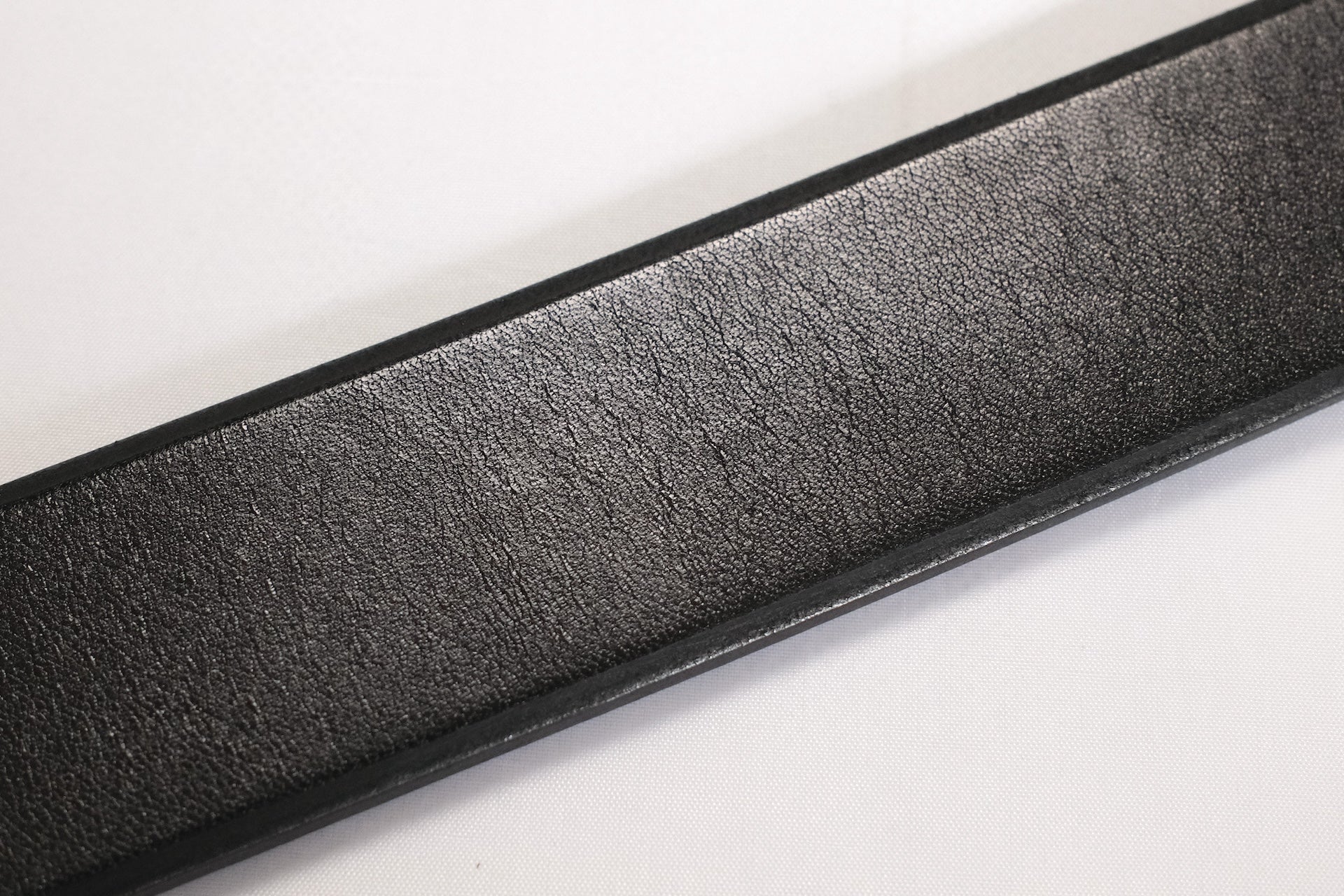 Accell Co. X Ginkawaten X CORLECTION 'Garrison' Full Grain Cowhide Belt (Black Tea-core)