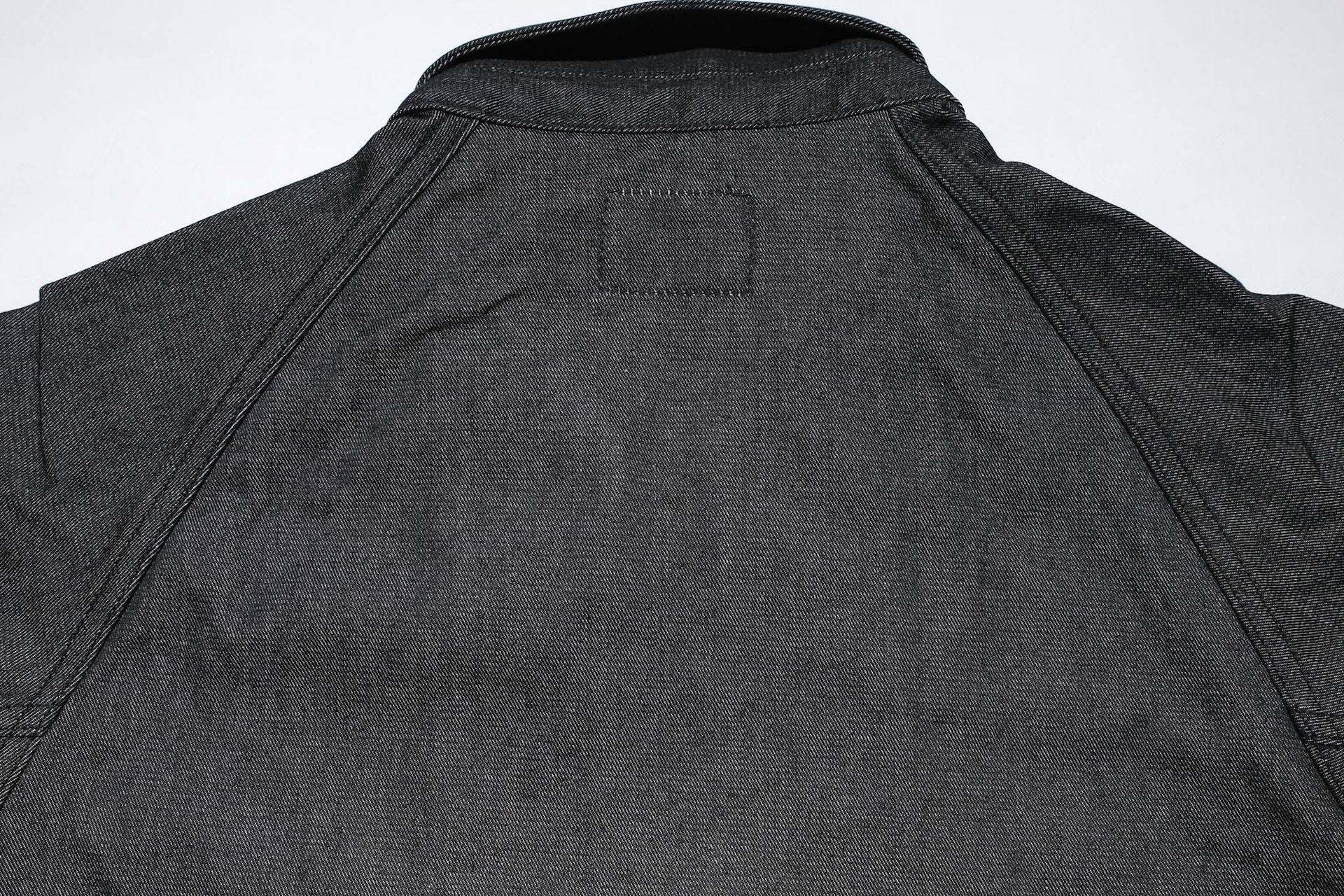 BONCOURA 12oz Weapon Denim "Dog Ear" Sport Jacket (Black)