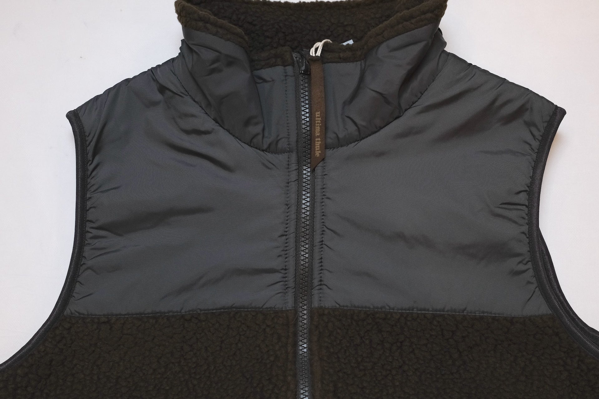 Ultima Thule by Freewheelers "Ranger" Fleece Vest (Dark Brown)