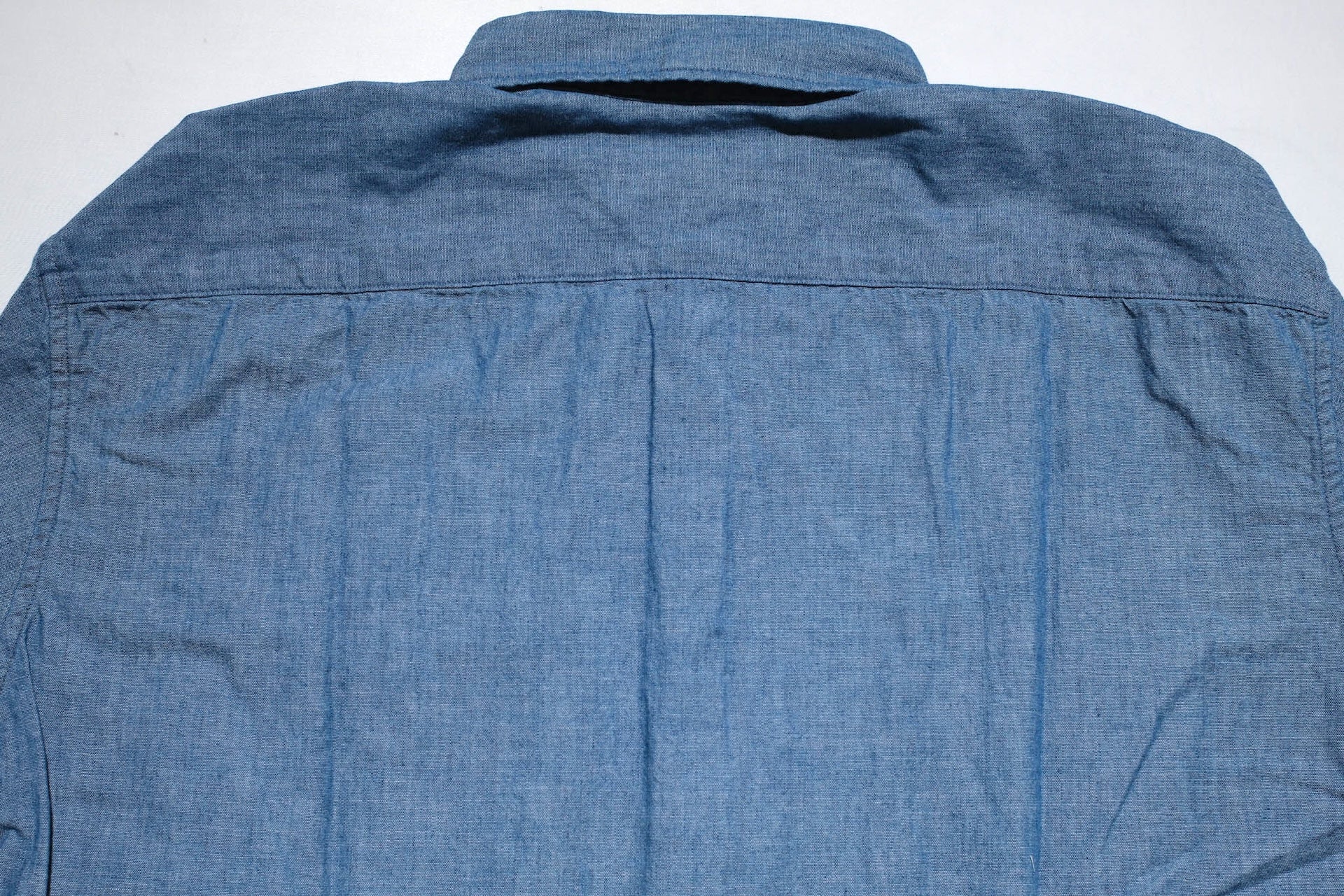 MOMOTARO JEANS 5oz Selvage Chambray Oxford Shirt (Indigo)