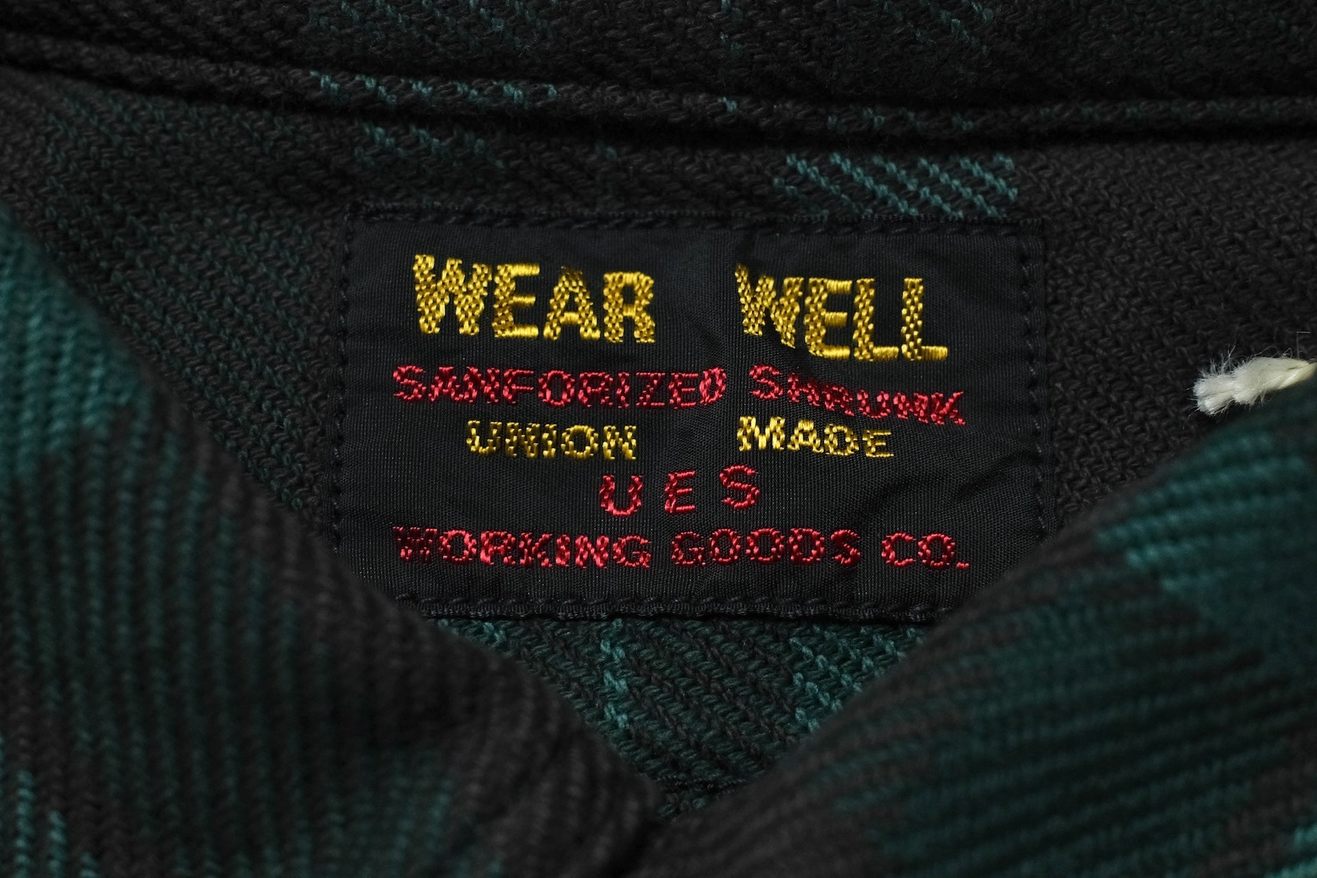UES 15.5oz Ultra-Heavyweight Flannel Utility Workshirt (Forest Green)