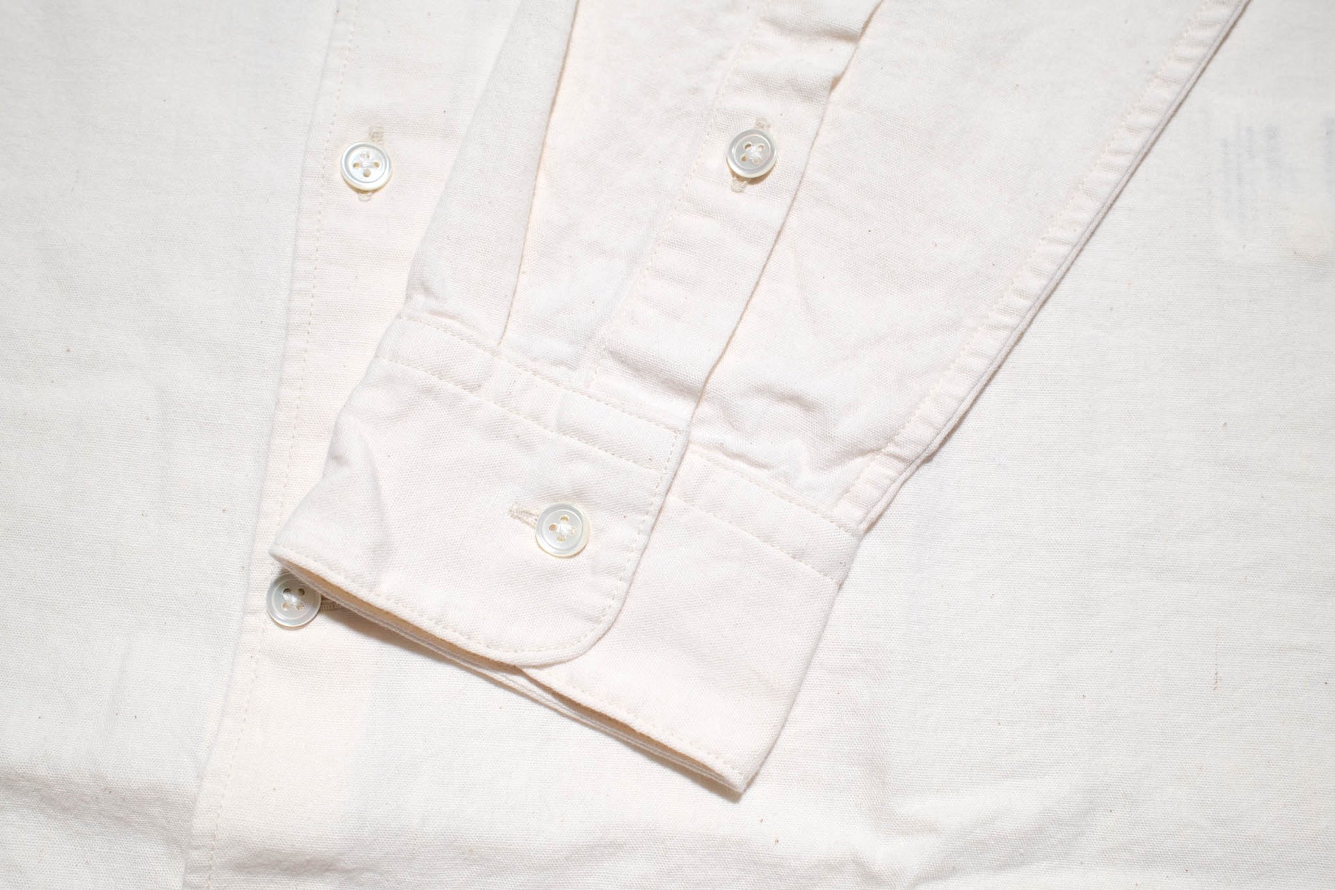 MOMOTARO JEANS 5oz Selvage Chambray Oxford Shirt (Natural)
