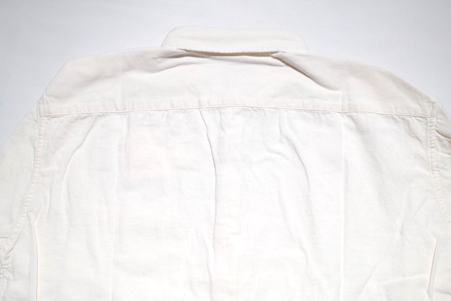 MOMOTARO JEANS 5oz Selvage Chambray Oxford Shirt (Natural)