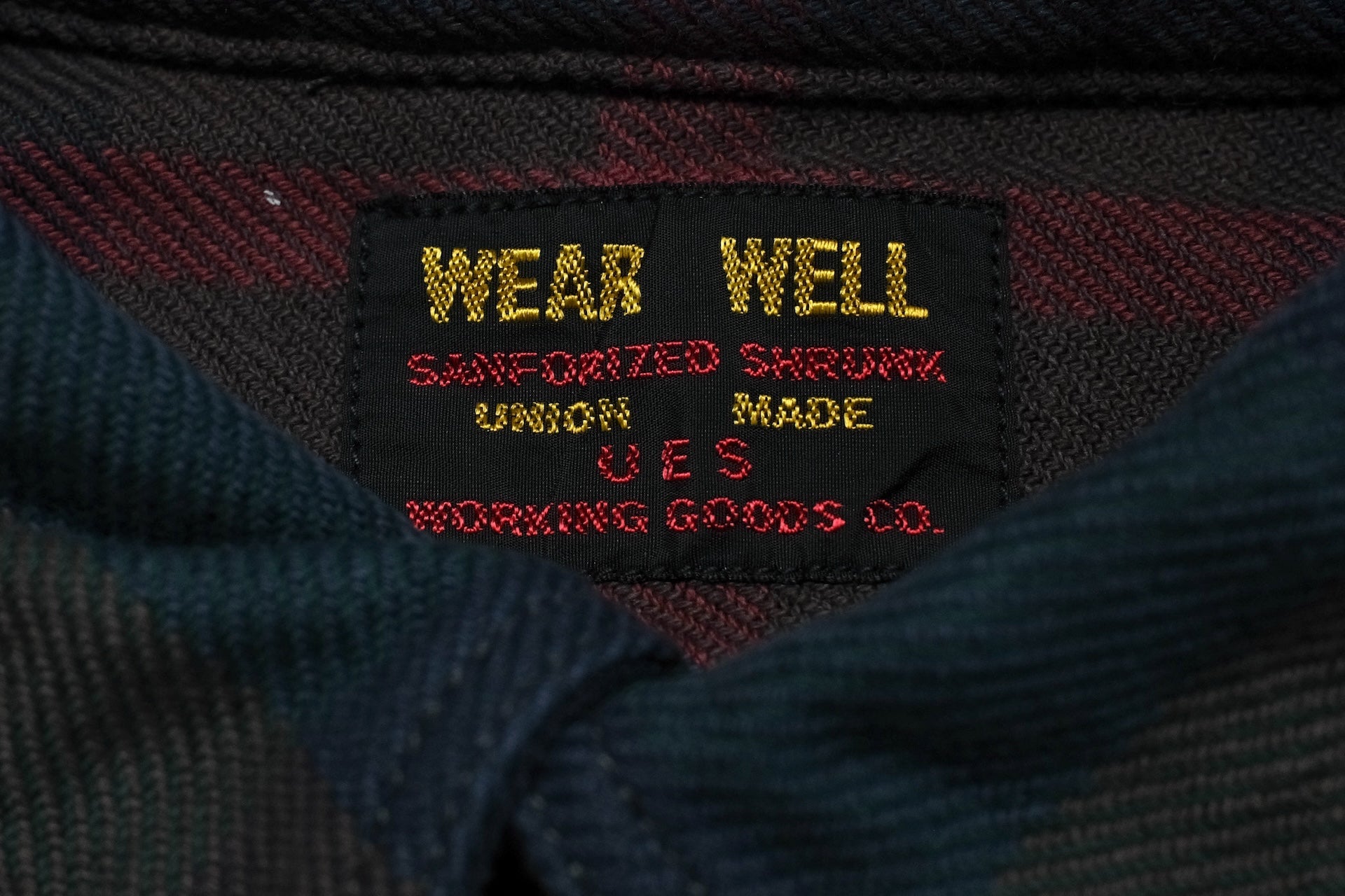 UES 15.5oz Ultra-Heavyweight Flannel Utility Workshirt (Hazy Green)