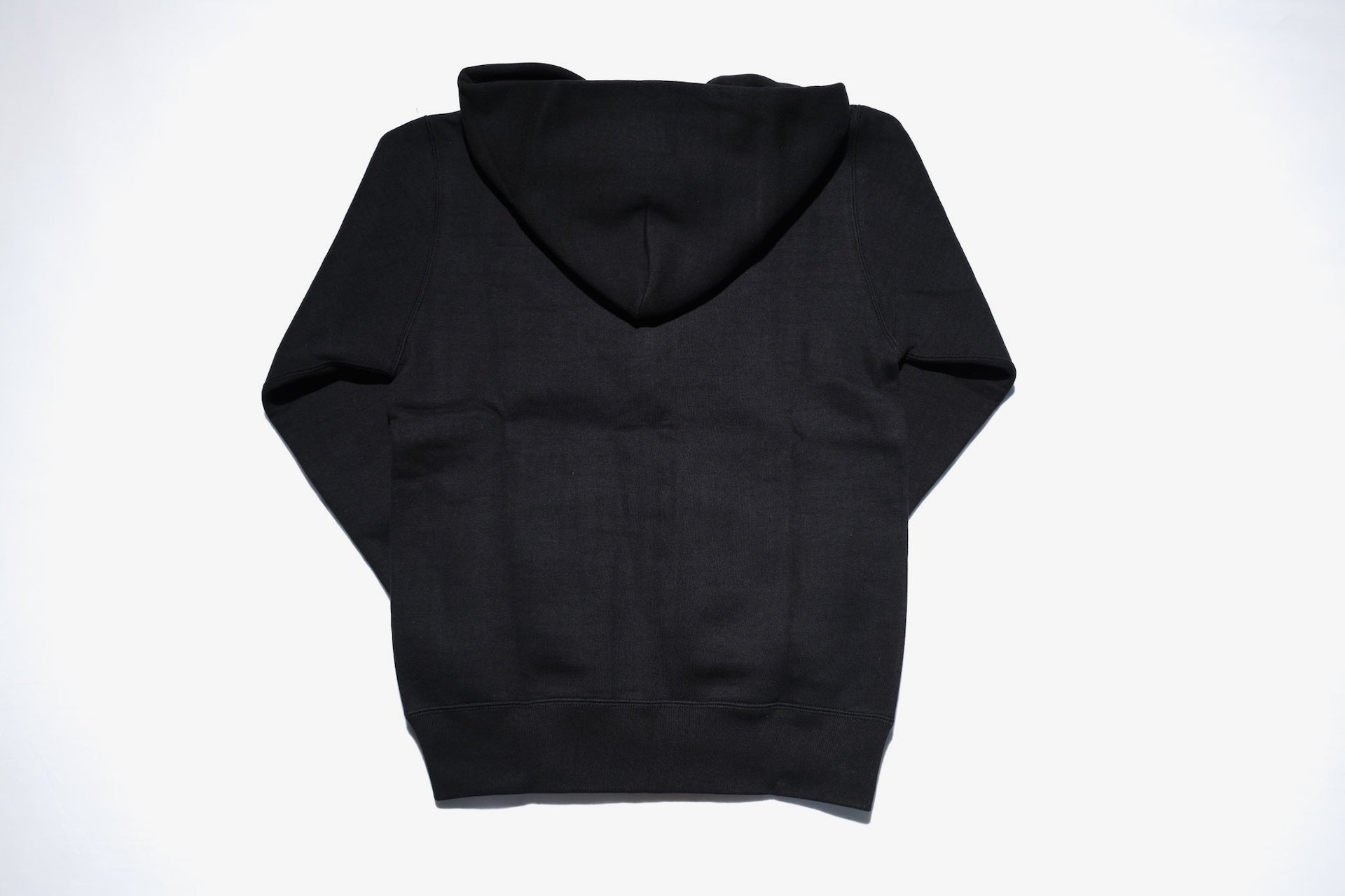 Unique Garment 12oz 'Pioneer' Loopwheeled Hoody (Shadow Black)