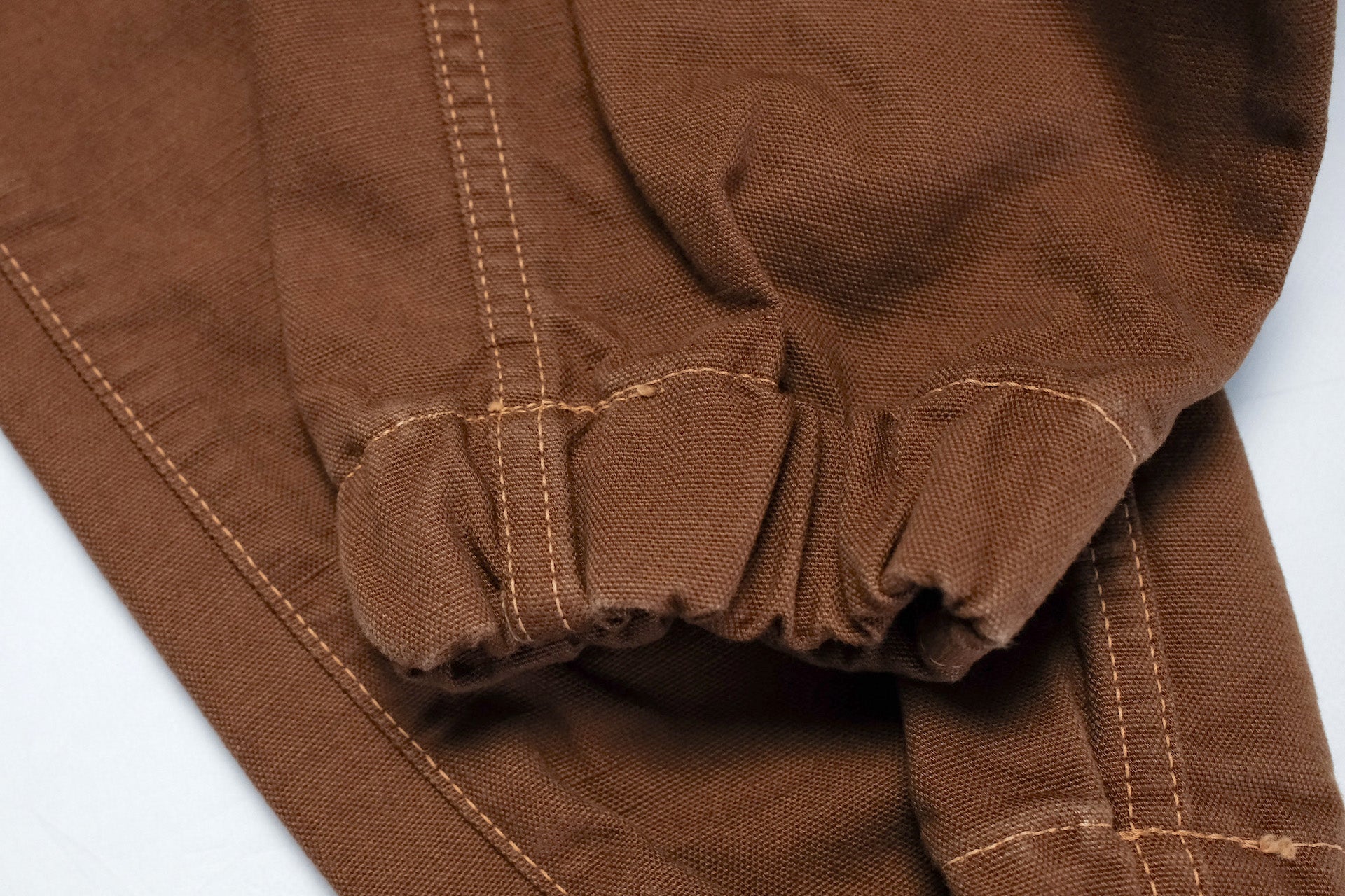 Freewheelers "Faller" Duck Canvas Trousers (Brown)