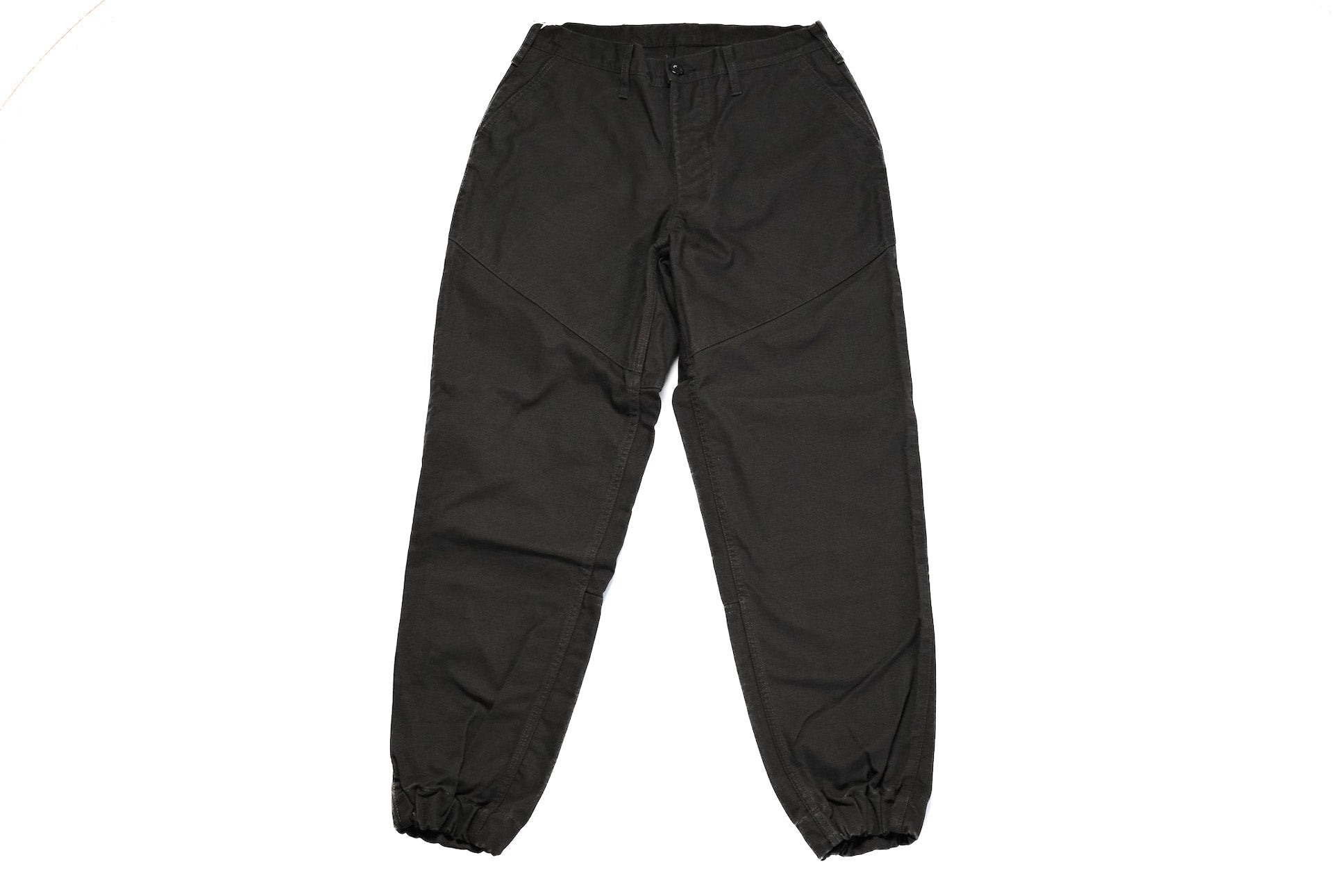 Freewheelers "Faller" Duck Canvas Trousers (Black)