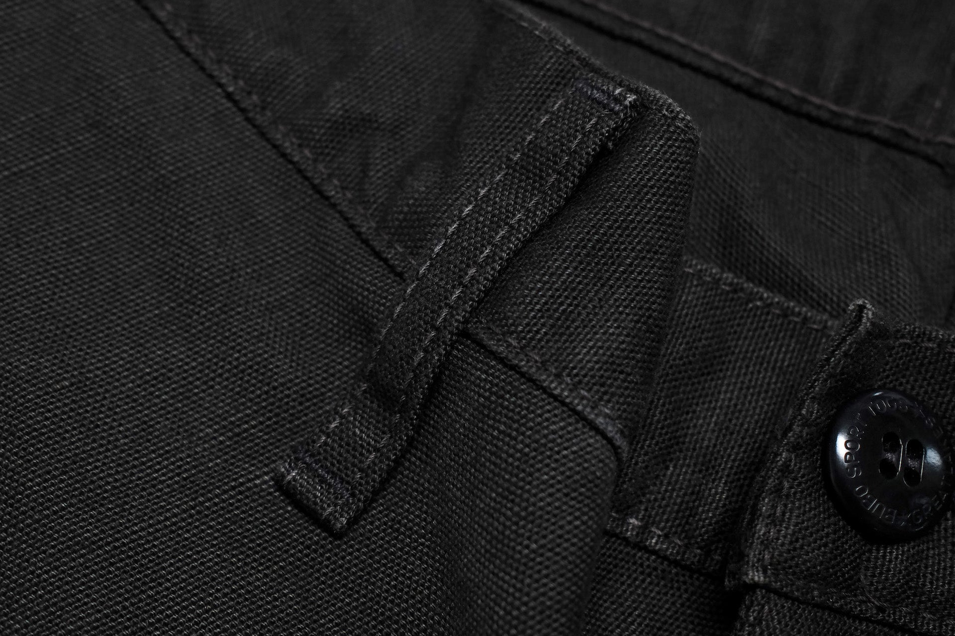 Freewheelers "Faller" Duck Canvas Trousers (Black)