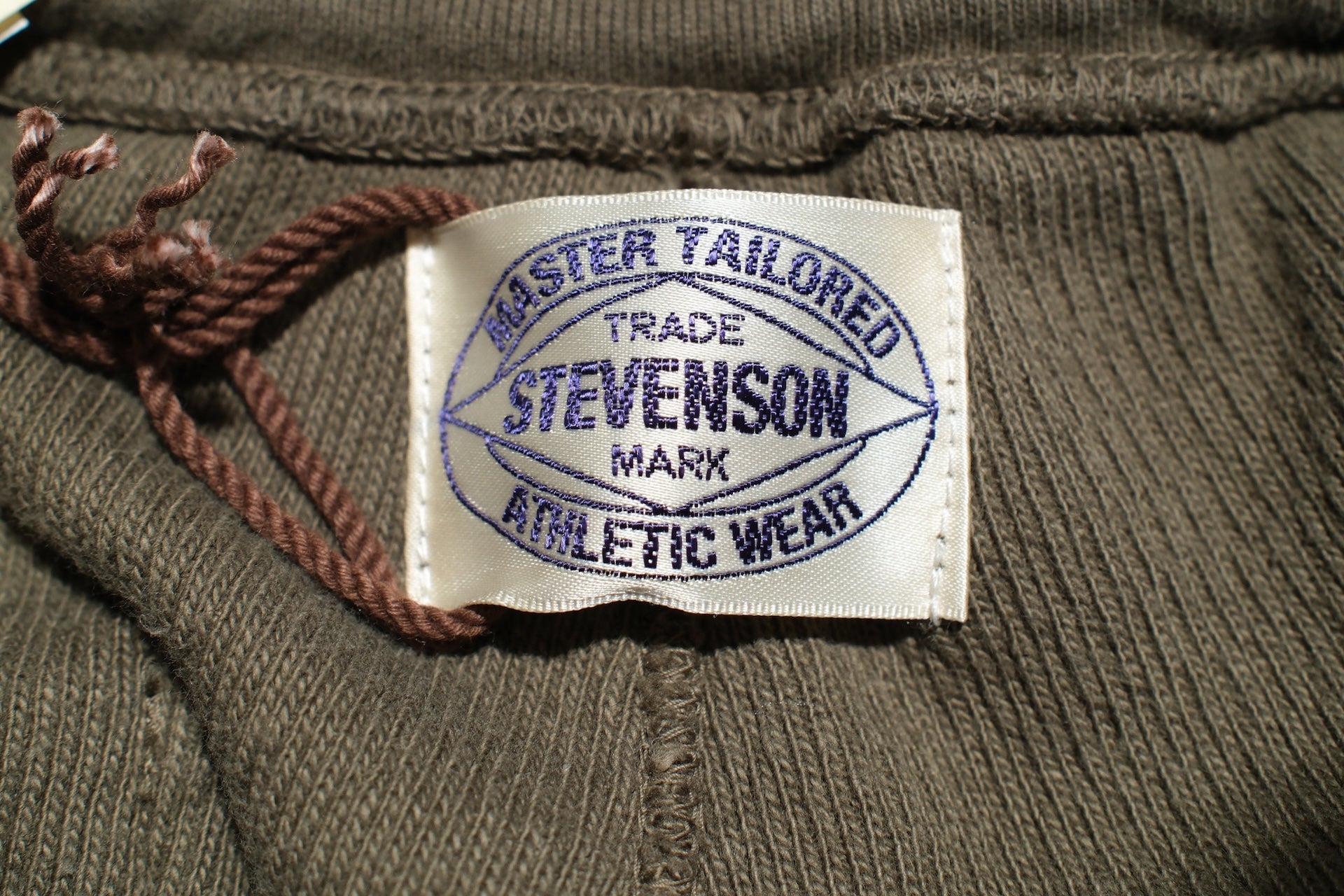 Stevenson Overall Co. Heavyweight Waffle Thermal Sweatpants (Olive)