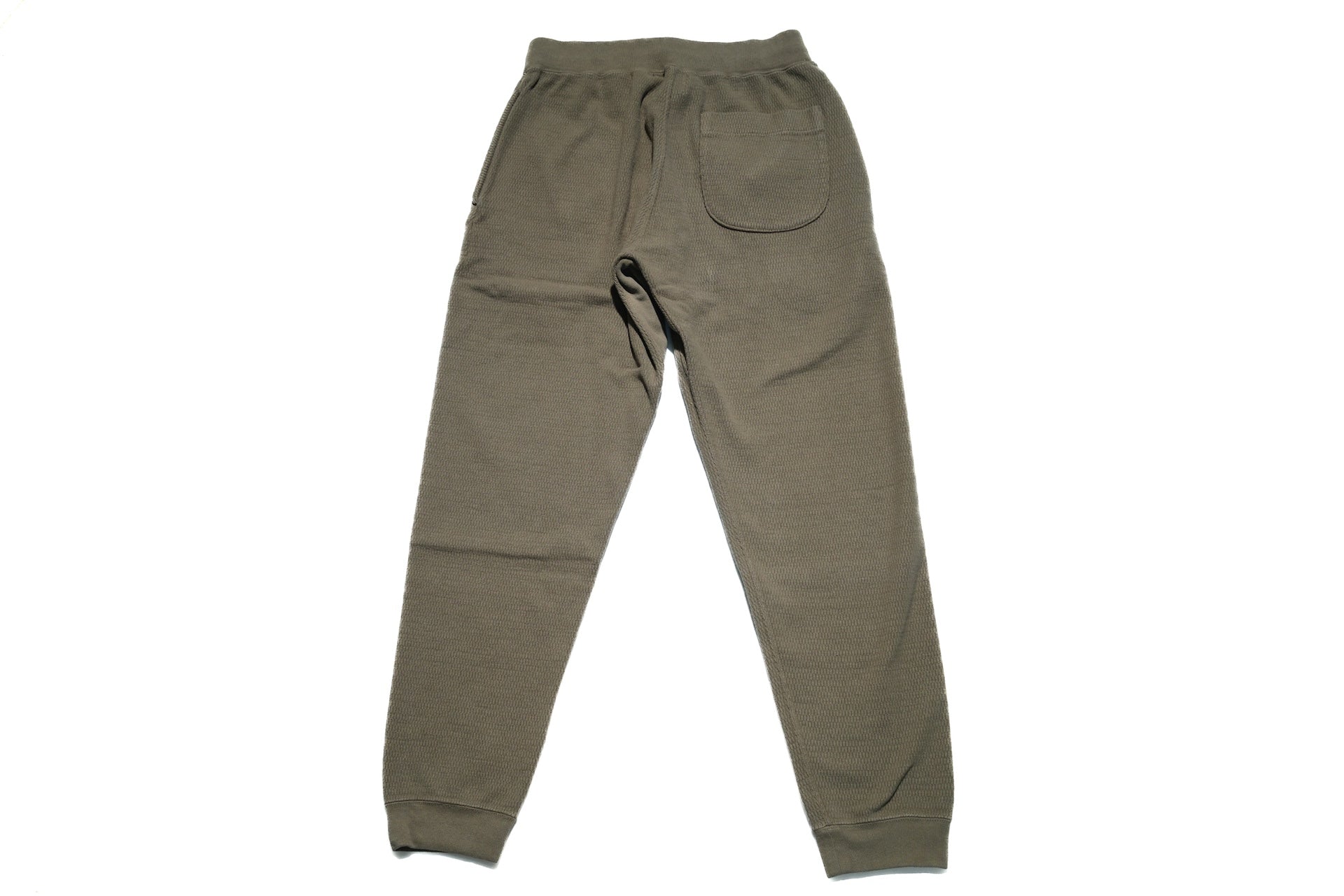 Stevenson Overall Co. Heavyweight Waffle Thermal Sweatpants (Olive)