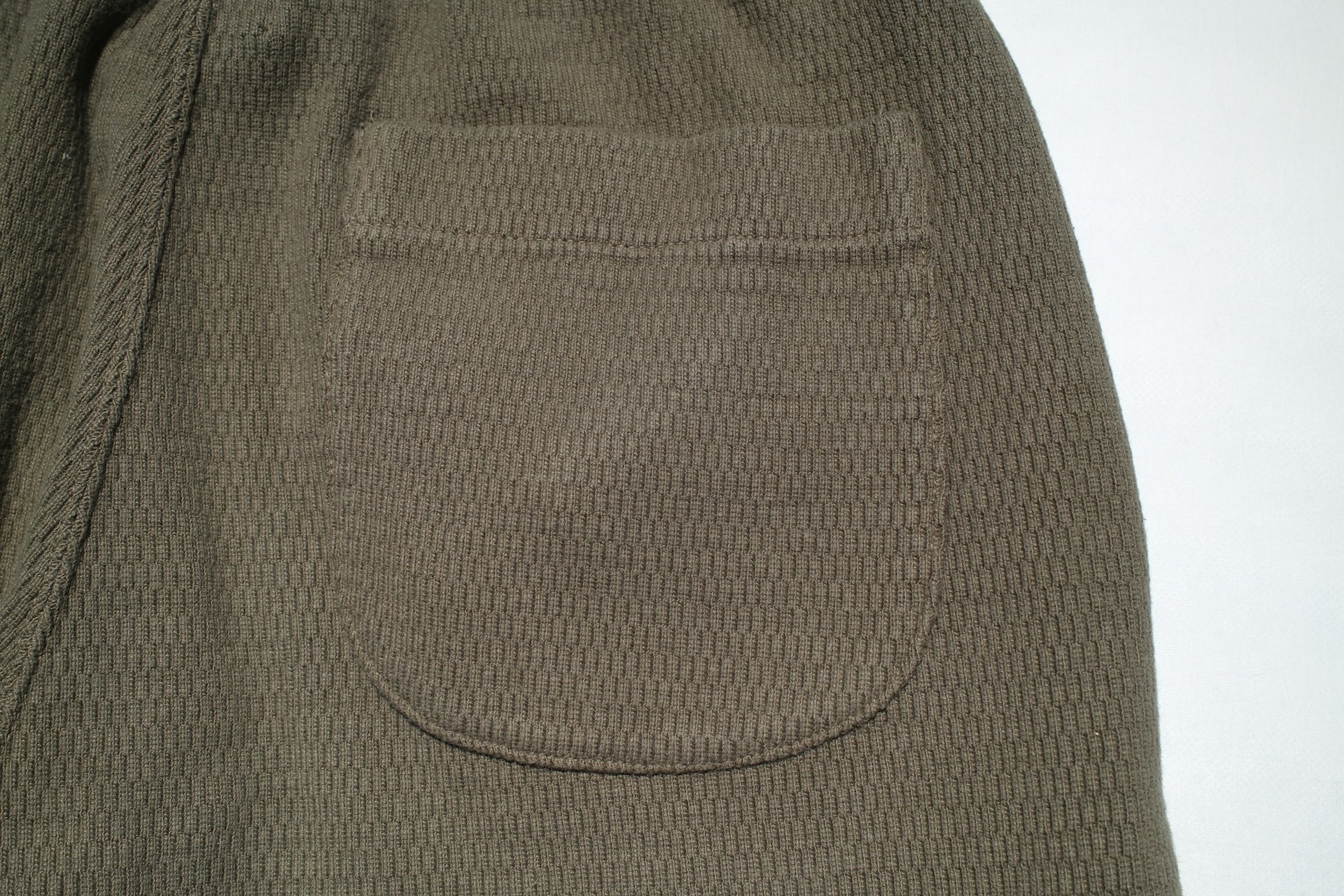 Stevenson Overall Co. Heavyweight Waffle Thermal Sweatpants (Olive)