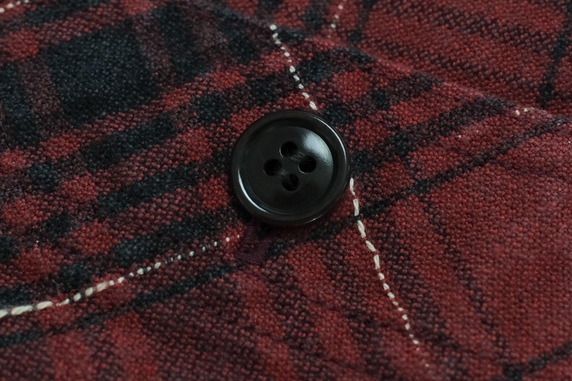 Studio D'Artisan 12oz "Midare Kasuri" Flannel Work Shirt