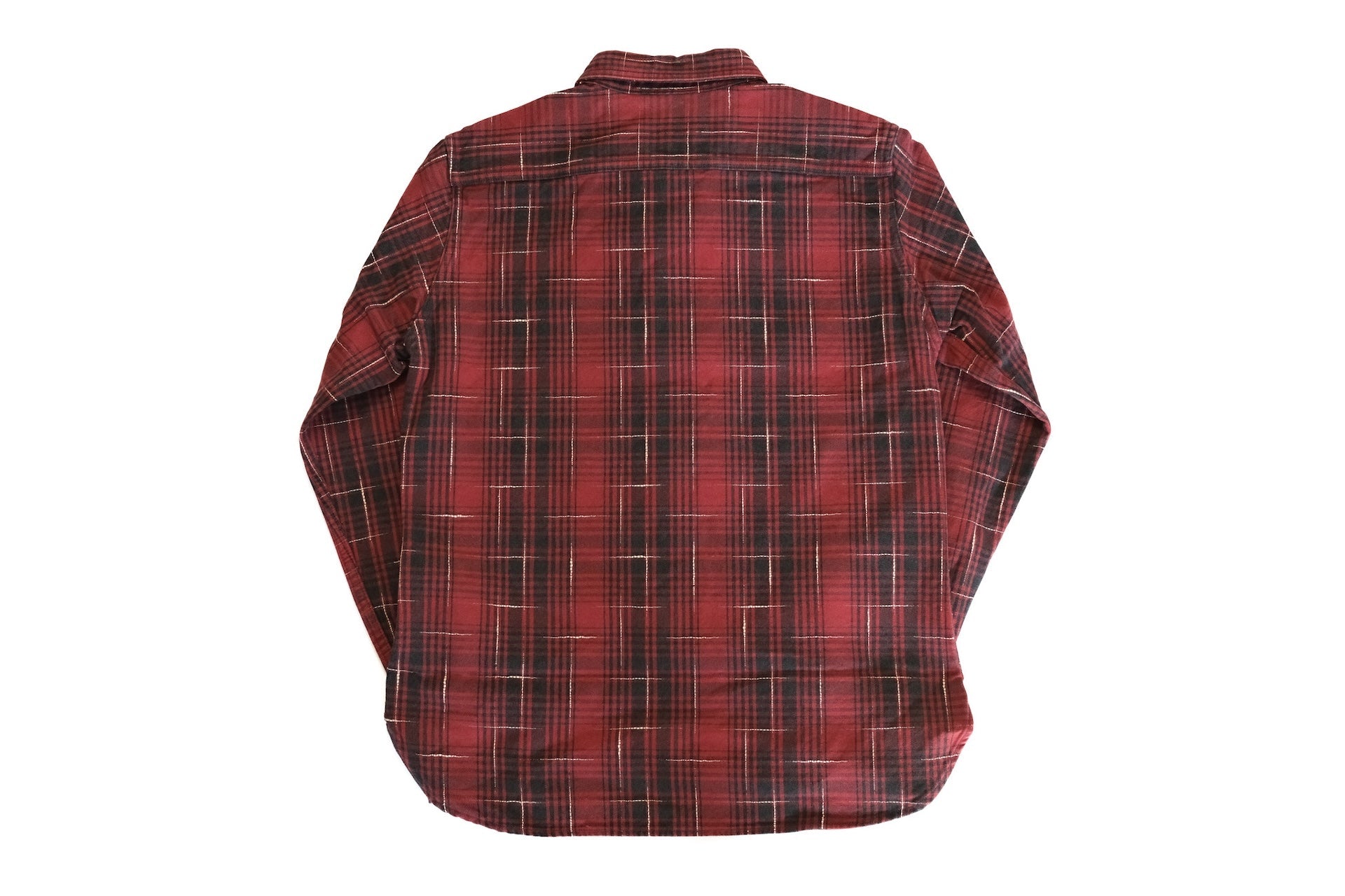 Studio D'Artisan 12oz "Midare Kasuri" Flannel Work Shirt