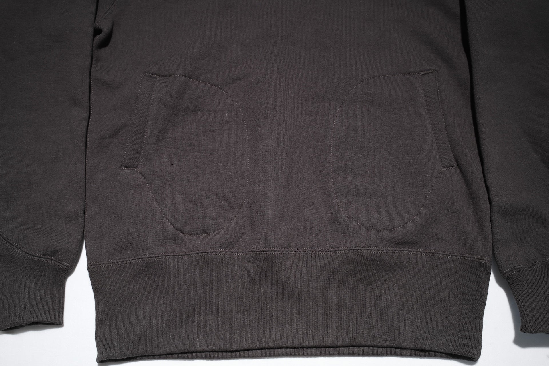 Freewheelers 12oz "Turtle Neck" Loopwheeled Sweatshirt (Jet Black)