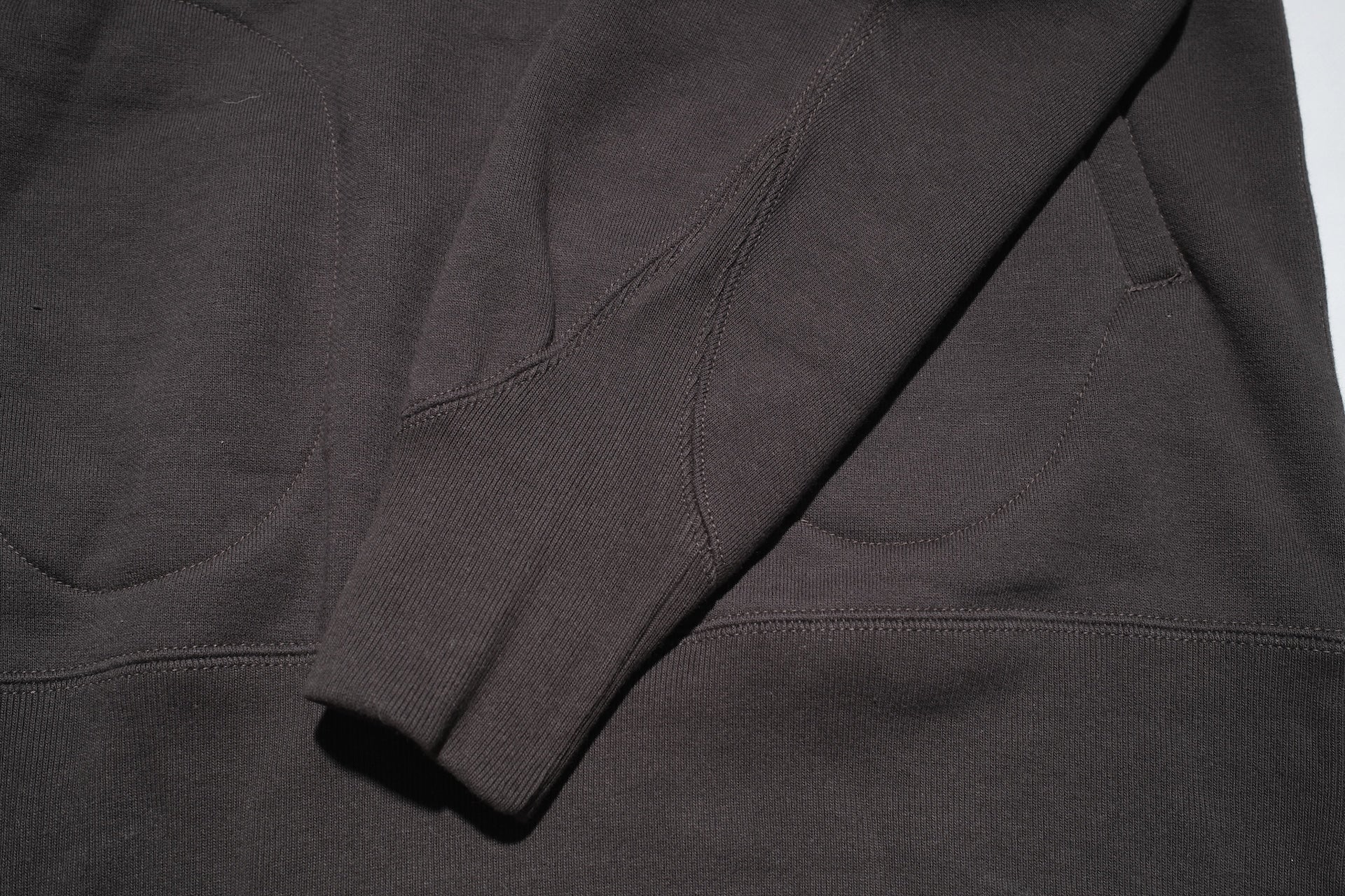 Freewheelers 12oz "Turtle Neck" Loopwheeled Sweatshirt (Jet Black)