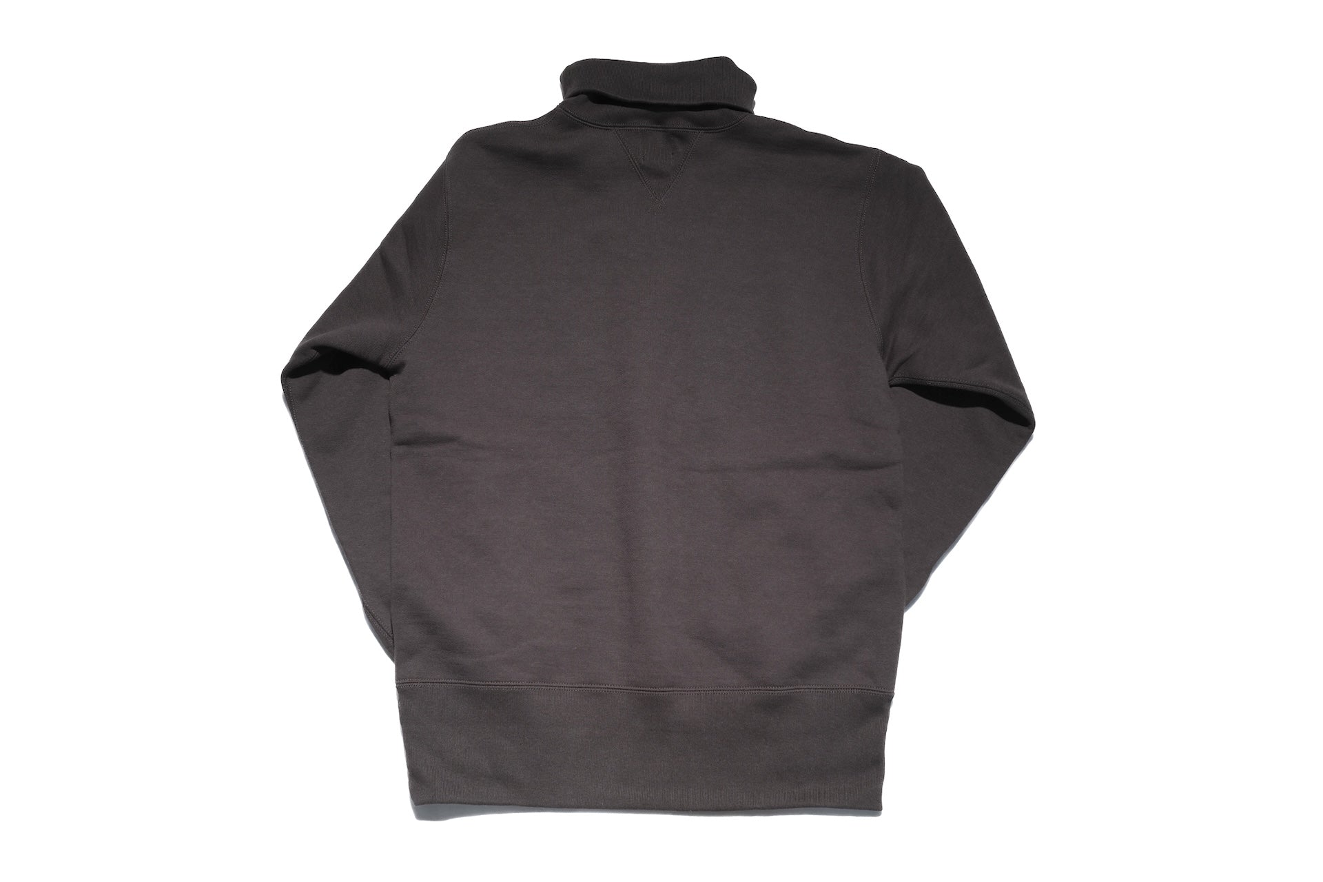 Freewheelers 12oz "Turtle Neck" Loopwheeled Sweatshirt (Jet Black)