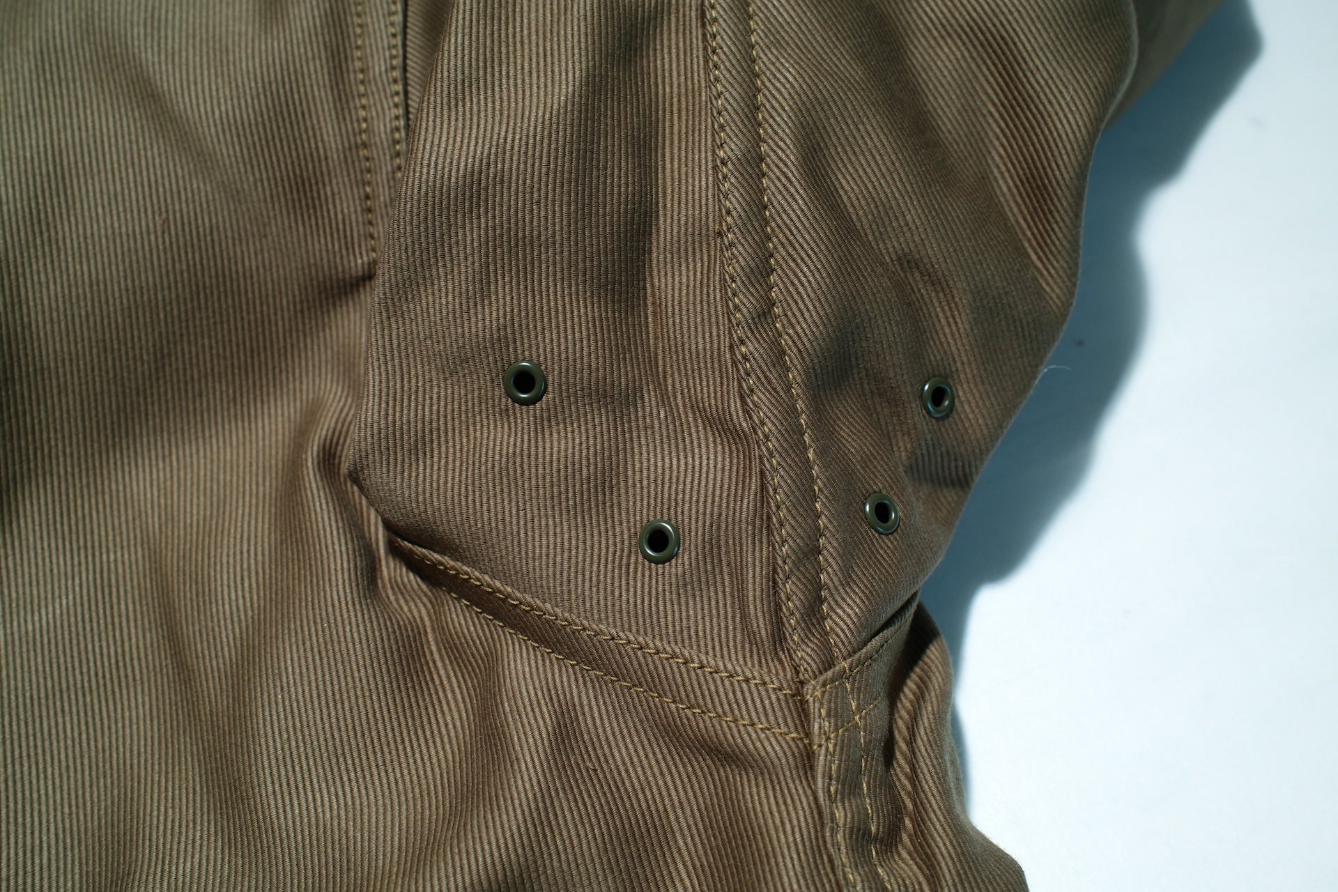 Freewheelers N-1 1940s Naval Deck Jacket (Khaki Green)