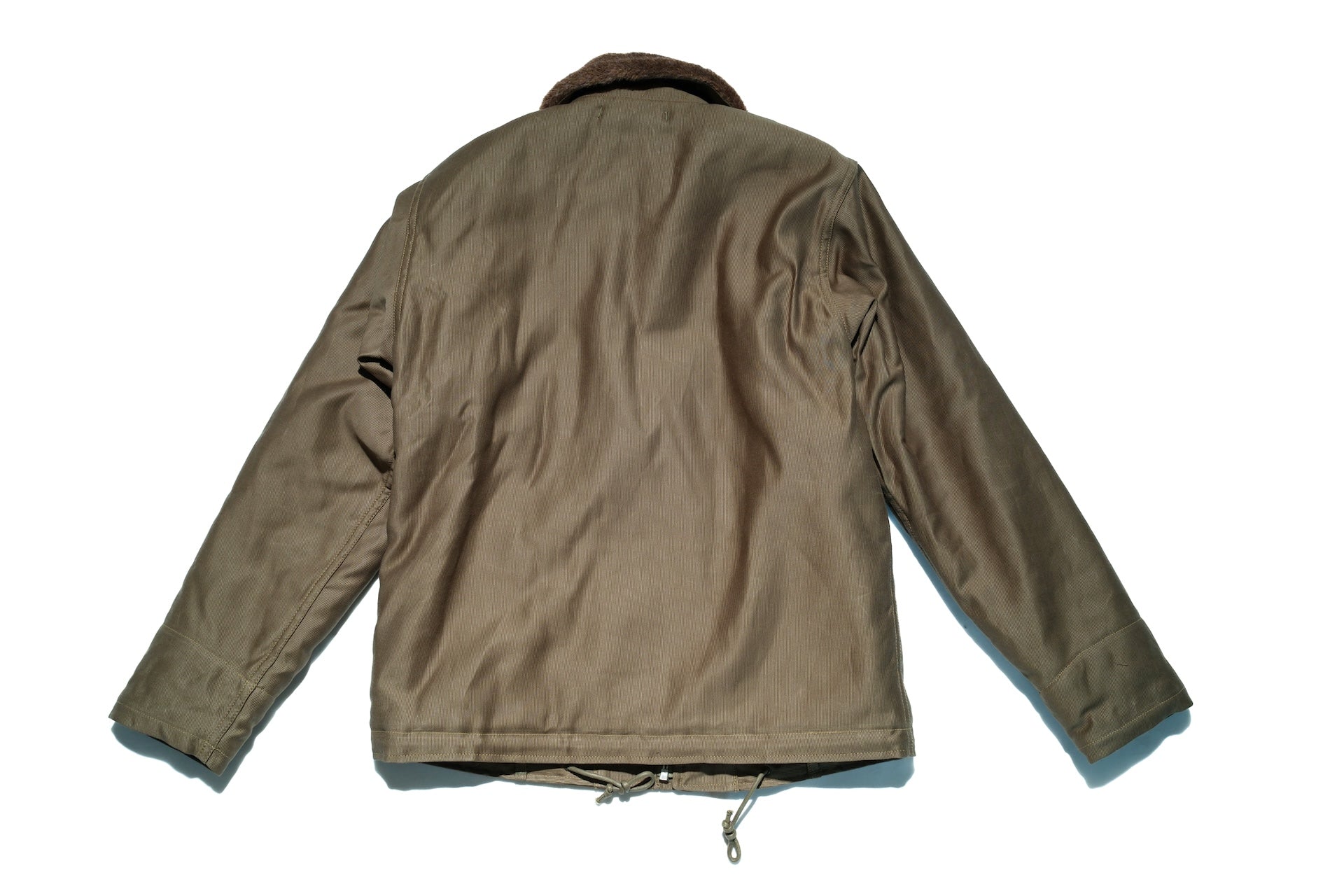 Freewheelers N-1 1940s Naval Deck Jacket (Khaki Green)