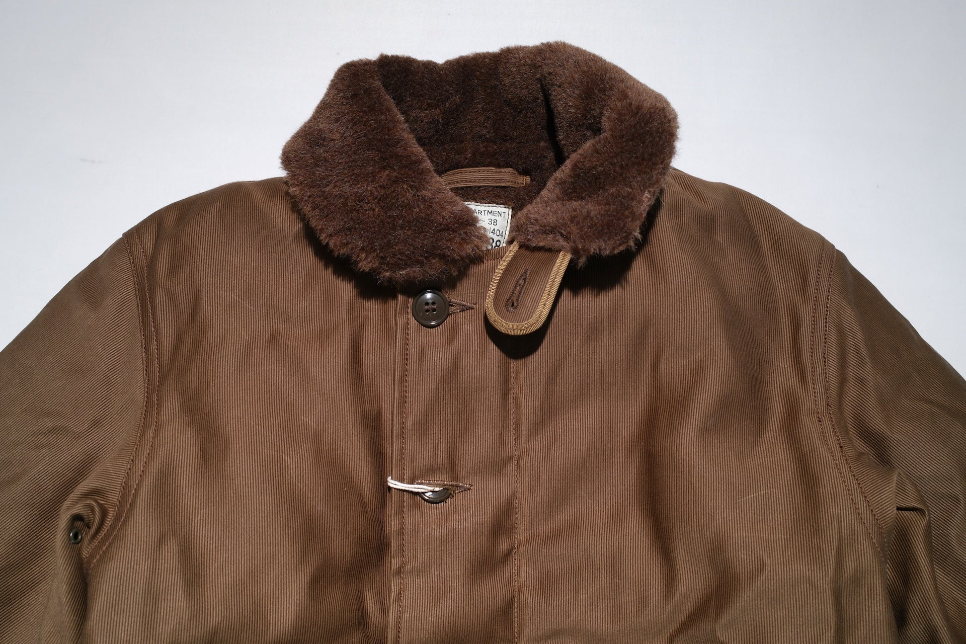 Freewheelers N-1 1940s Naval Deck Jacket (Red Khaki)