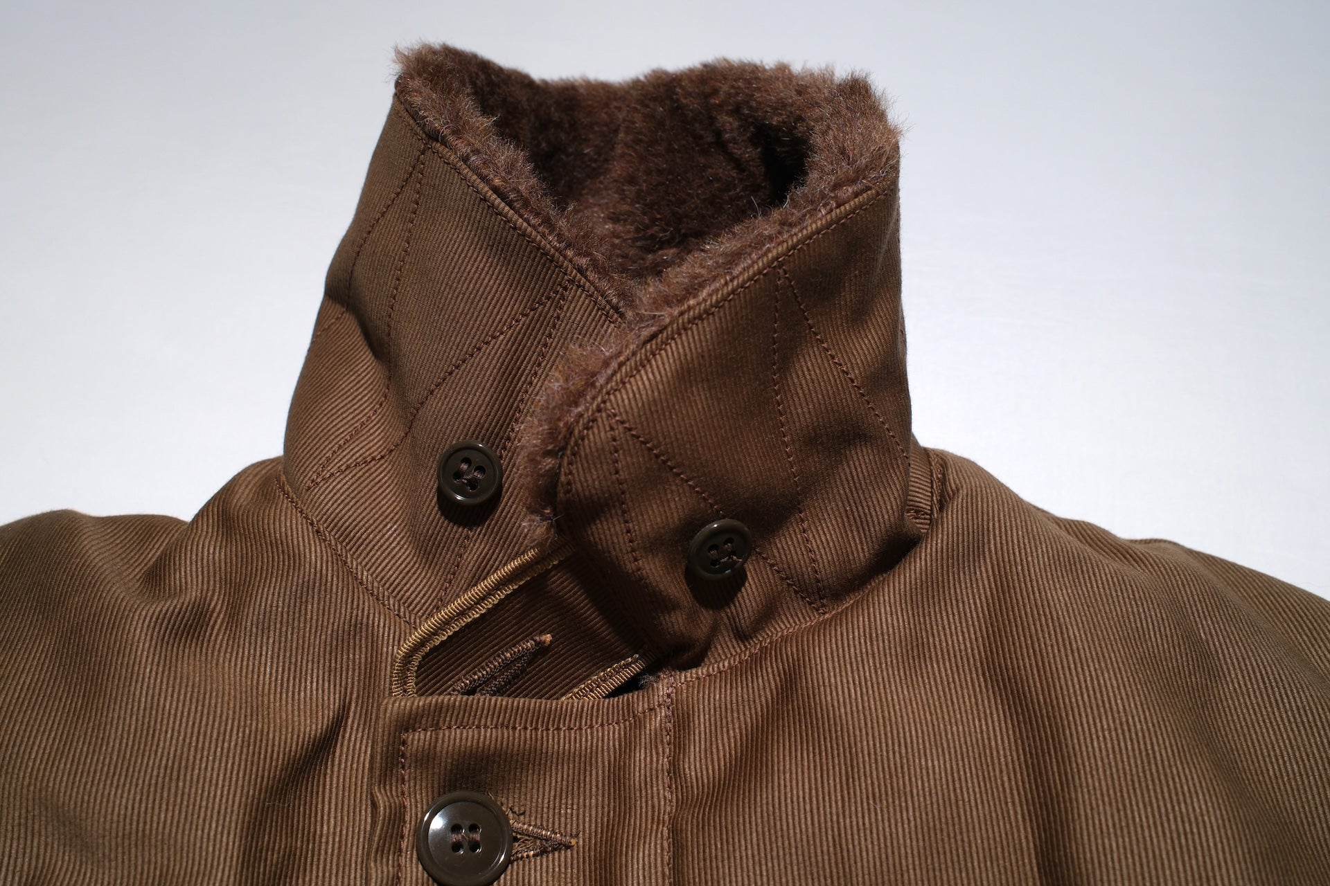 Freewheelers N-1 1940s Naval Deck Jacket (Red Khaki)