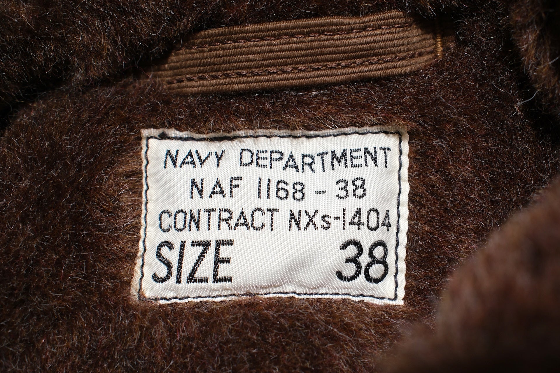 Freewheelers N-1 1940s Naval Deck Jacket (Red Khaki)