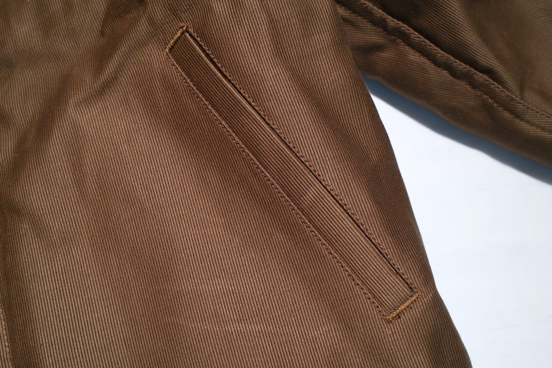 Freewheelers N-1 1940s Naval Deck Jacket (Red Khaki)
