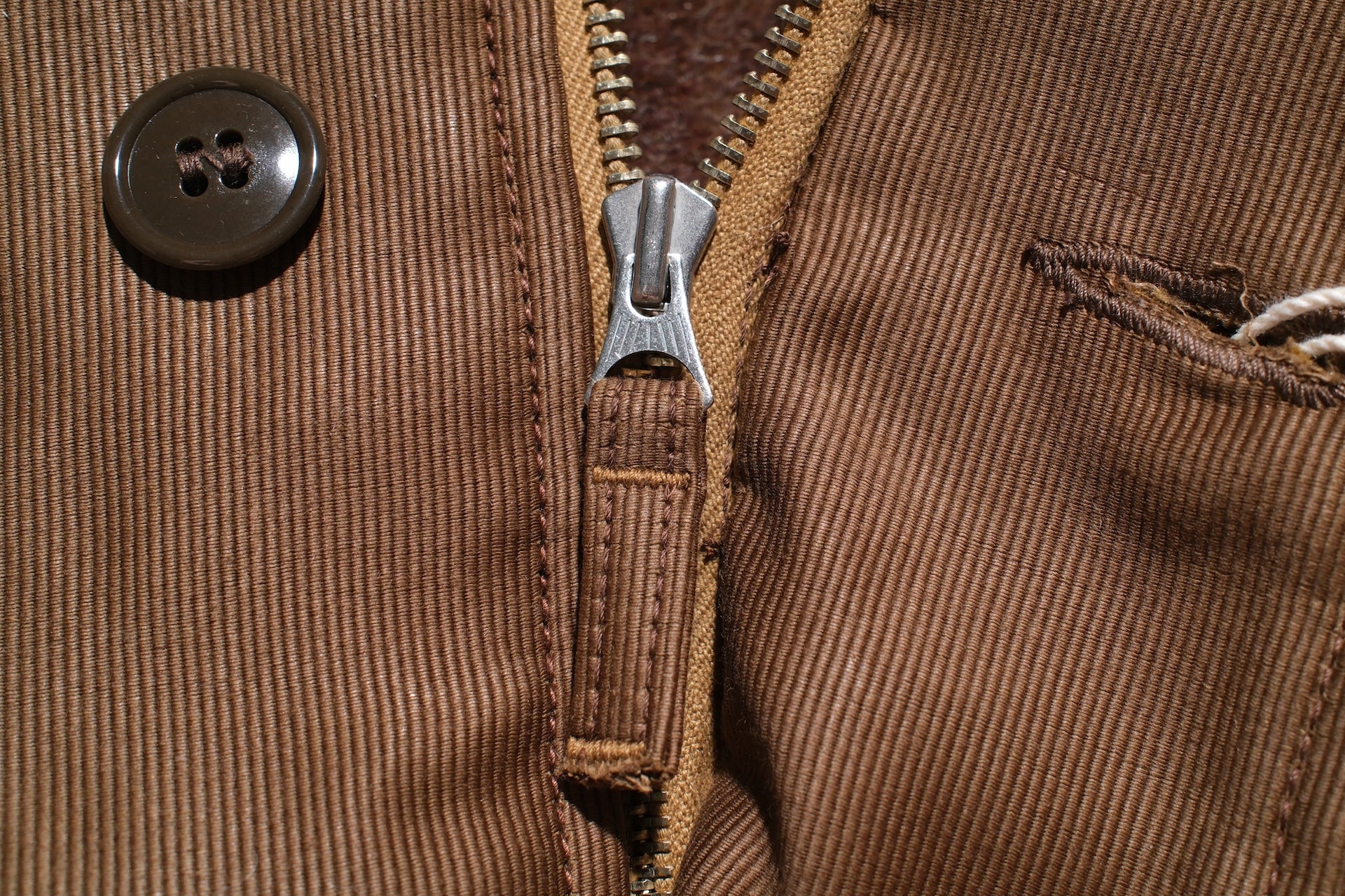 Freewheelers N-1 1940s Naval Deck Jacket (Red Khaki)