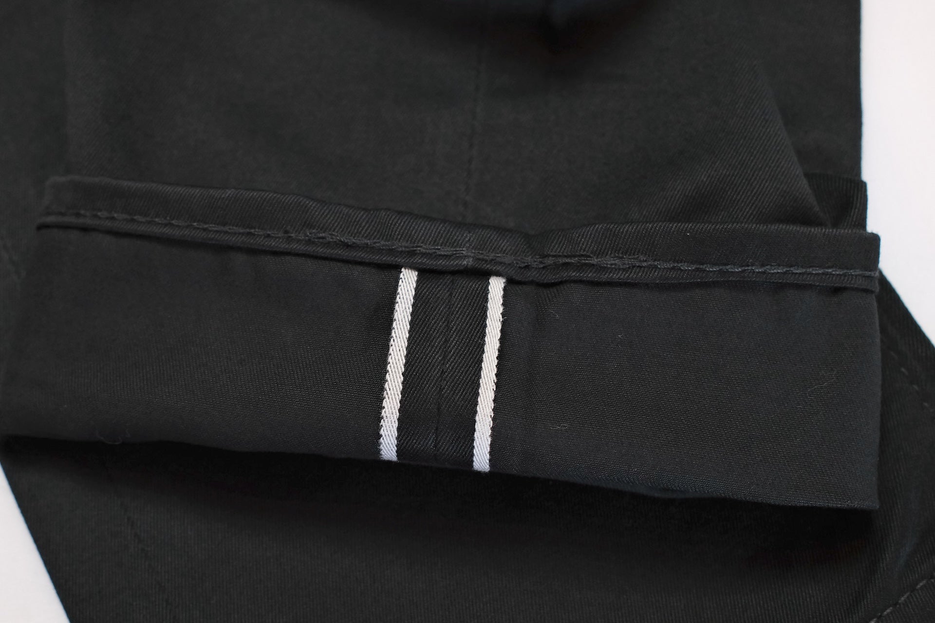 MOMOTARO JEANS  12.5oz Selvage Moleskin Trousers (Black)