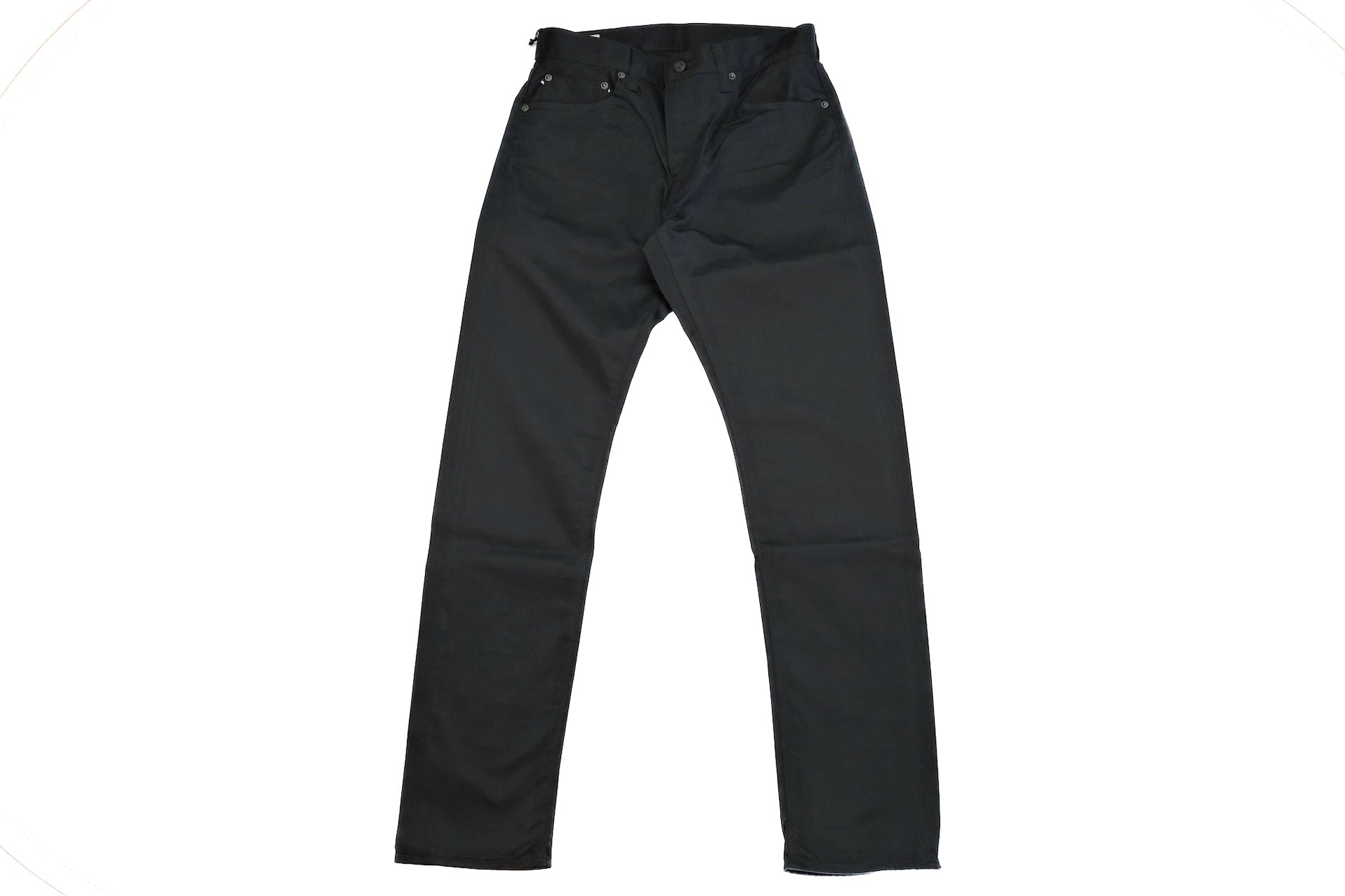 MOMOTARO JEANS  12.5oz Selvage Moleskin Trousers (Black)