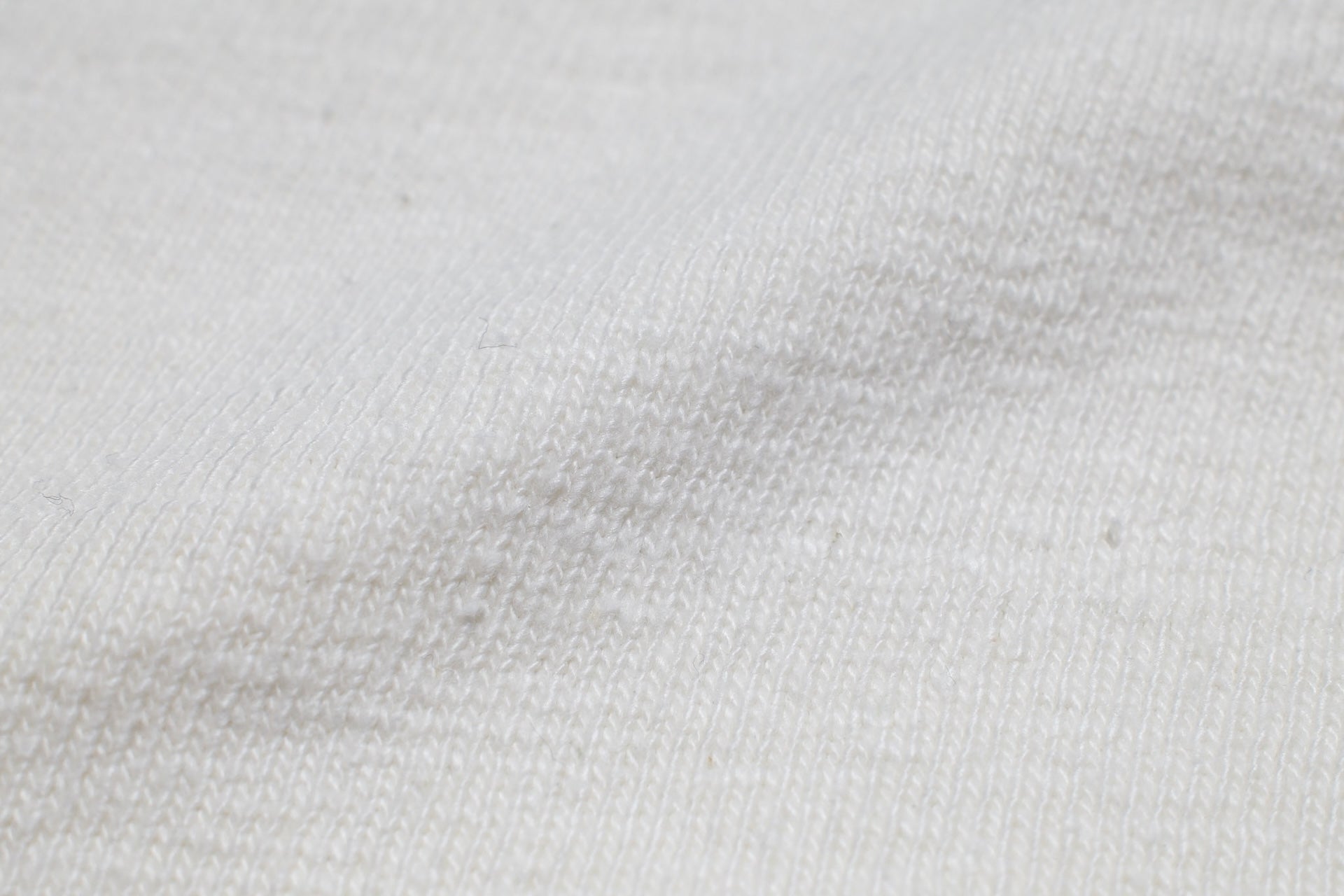UES 9.5oz "NO.8 Slub Nep" Heavyweight L/S Plain Tee (Natural)