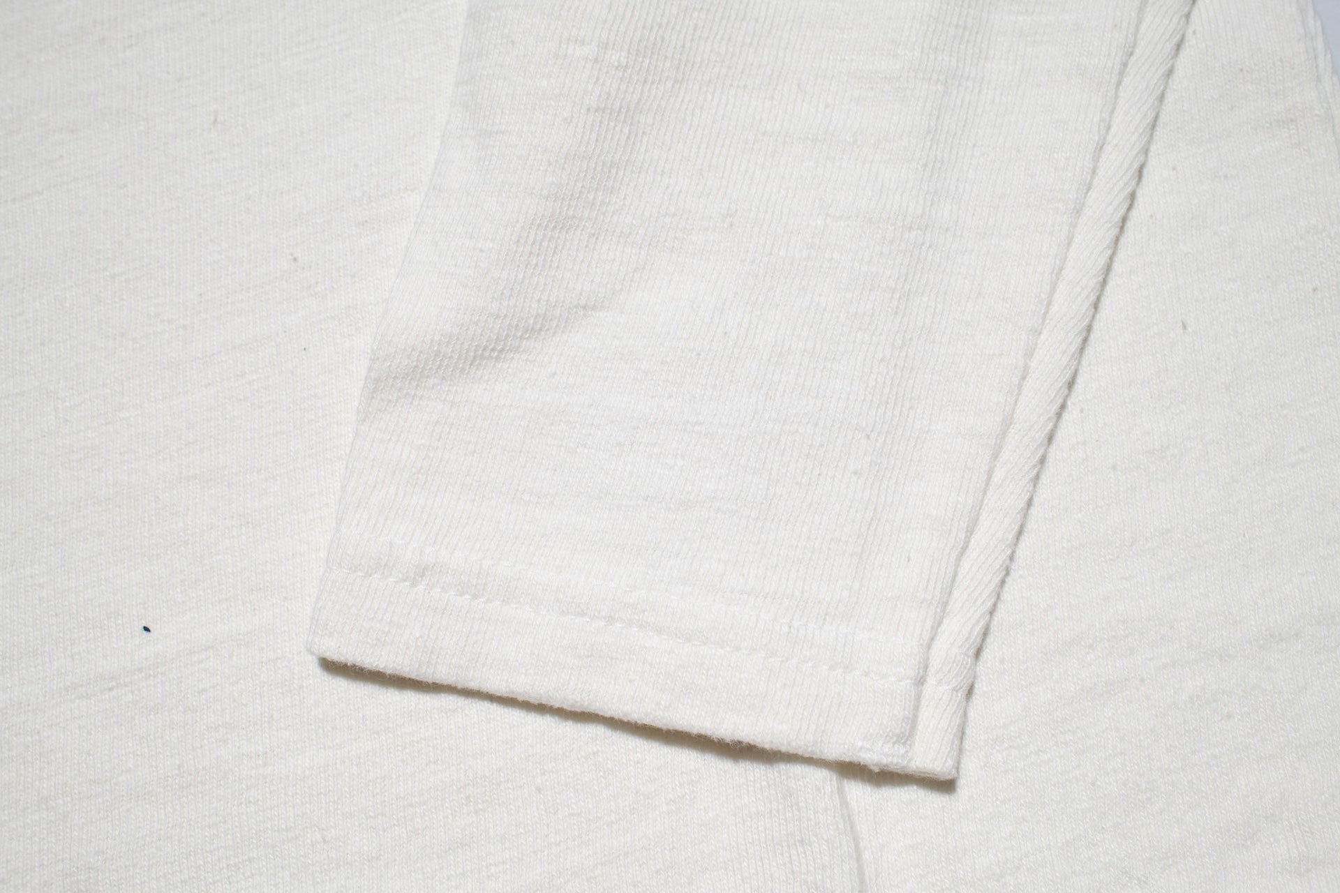 UES 9.5oz "NO.8 Slub Nep" Heavyweight L/S Plain Tee (Natural)