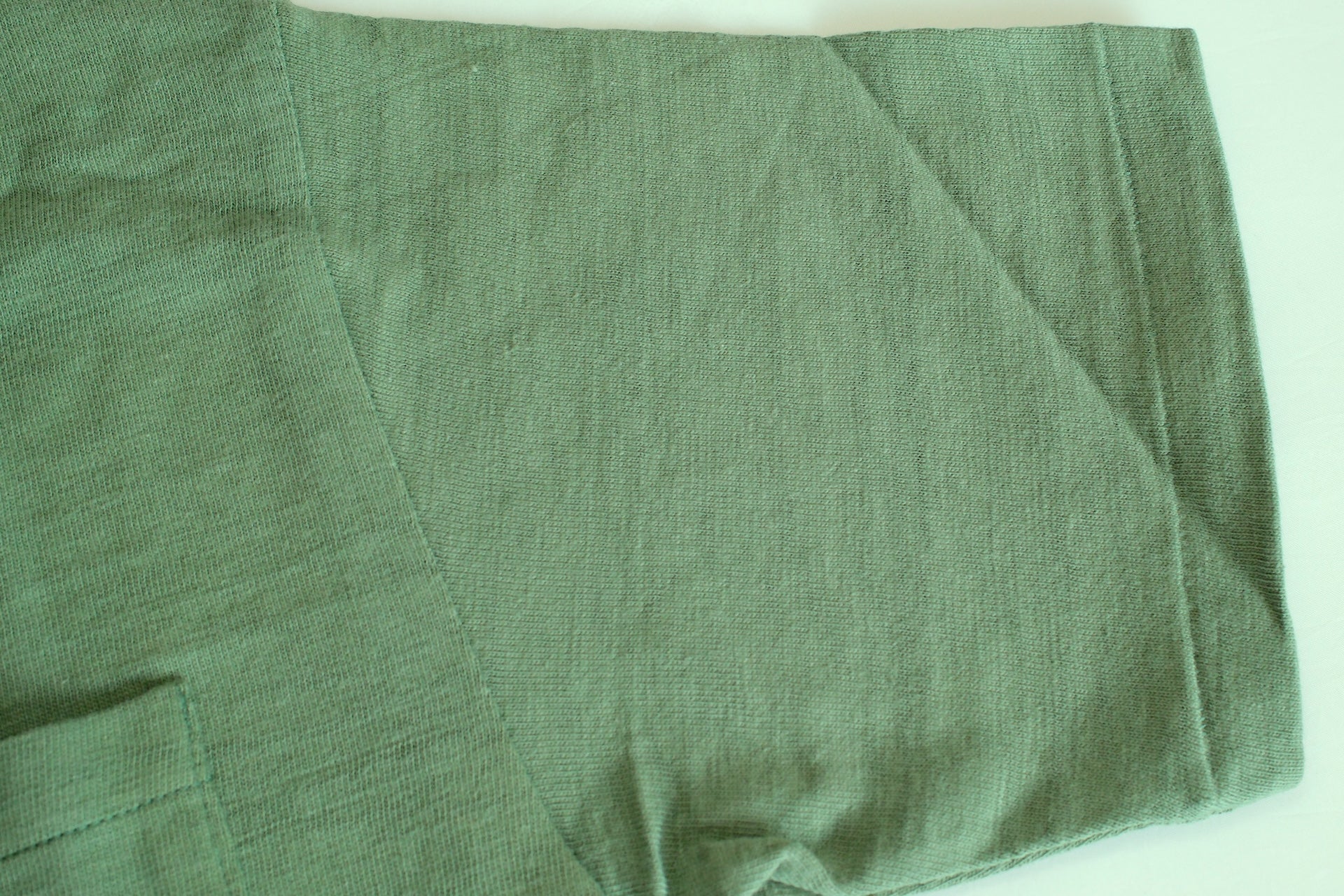 Warehouse 5.5oz "Bamboo Textured" Pocket Tee (MC Green)