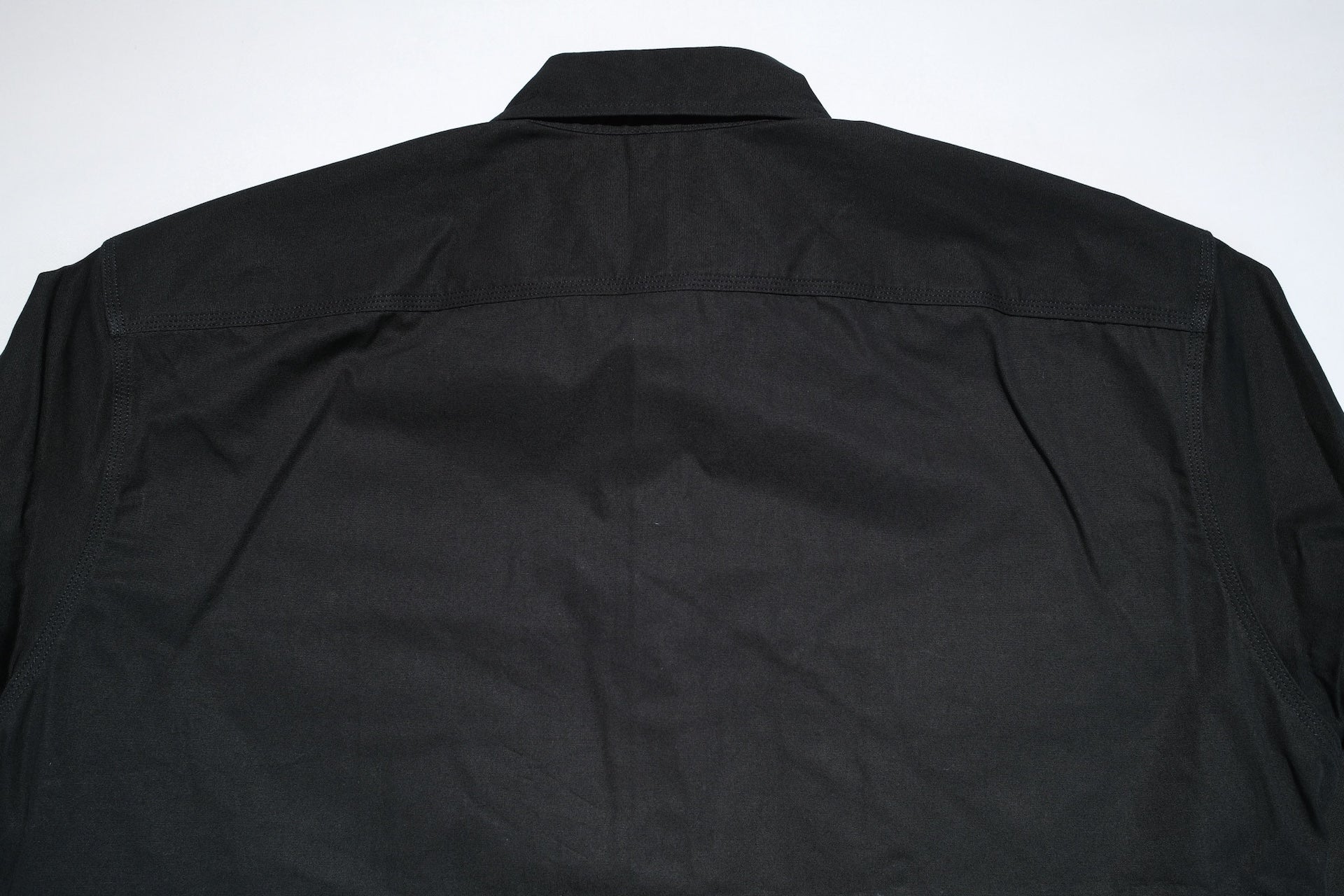 MOMOTARO JEANS 8oz Duck Canvas Military Style Workshirt (Black)