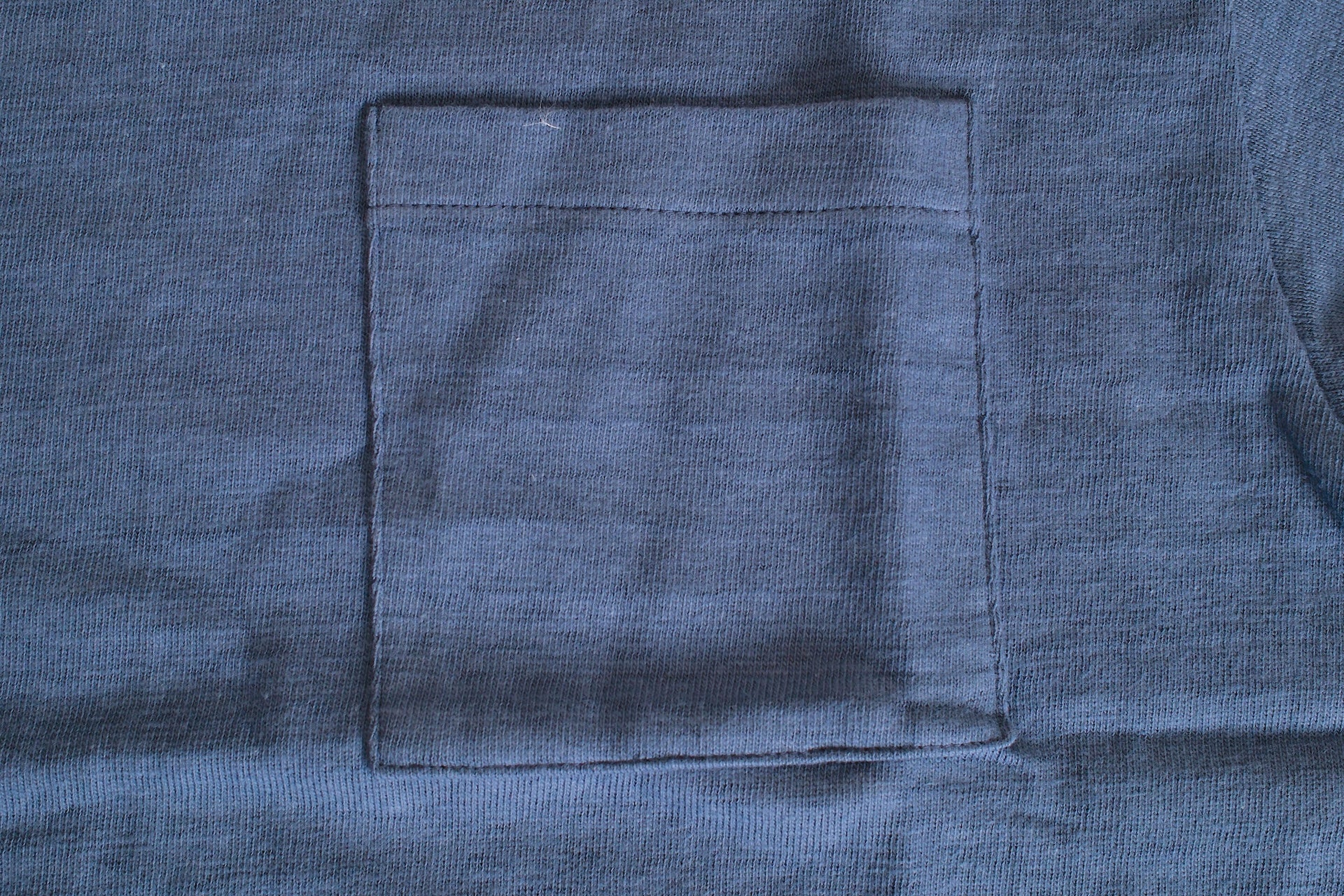 Warehouse 5.5oz "Bamboo Textured" Pocket Tee (Fade Blue)