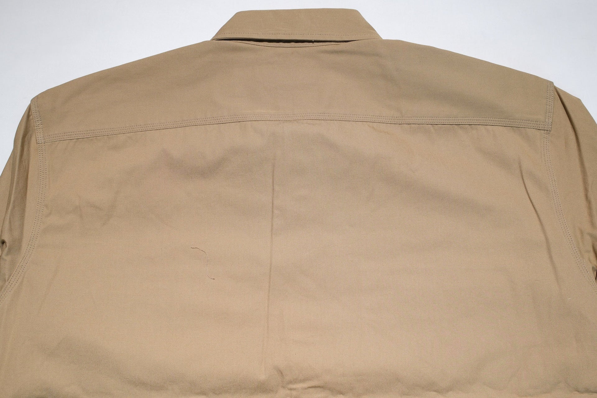MOMOTARO JEANS 8oz Duck Canvas Military Style Workshirt (Beige)