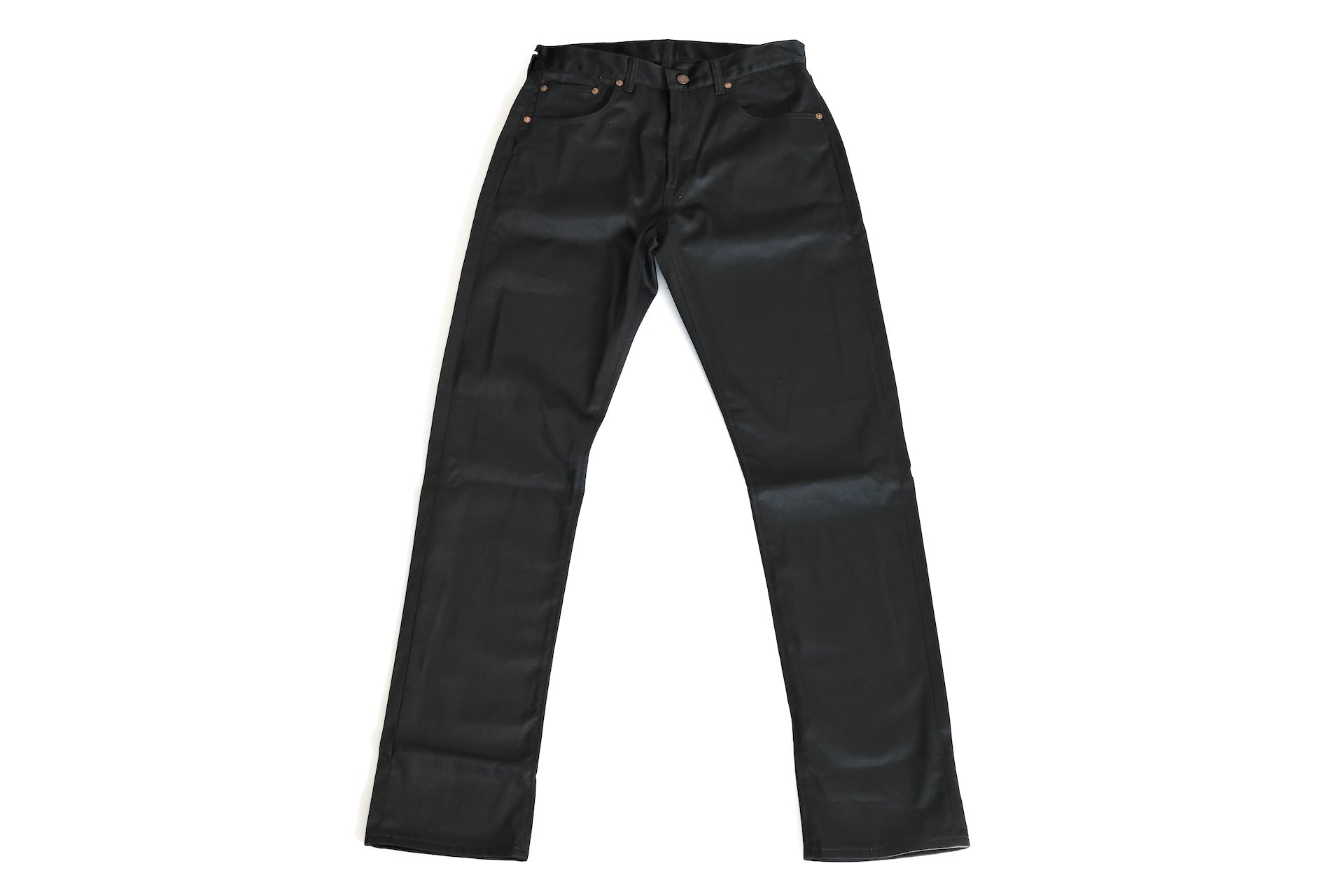 Warehouse 12oz Lot.1096 Selvage Pique Pants (Black)