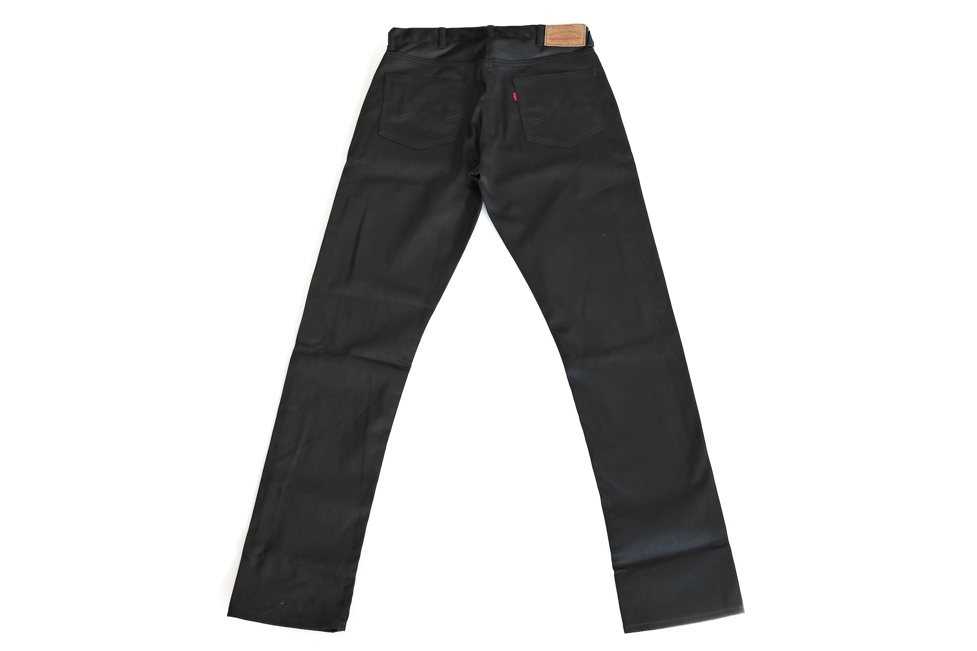 Warehouse 12oz Lot.1096 Selvage Pique Pants (Black)