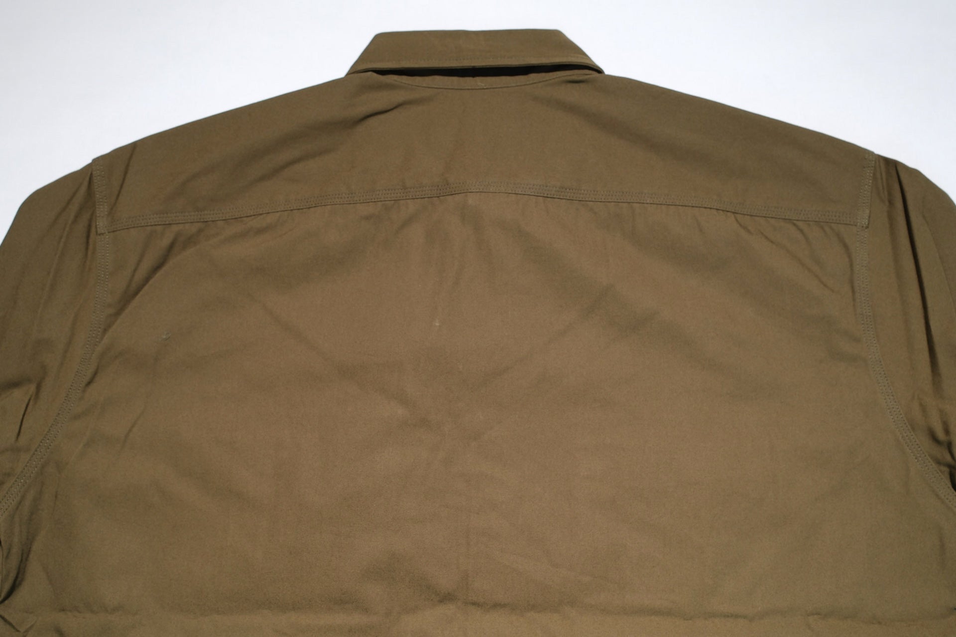 MOMOTARO JEANS 8oz Duck Canvas Military Style Workshirt (Olive)