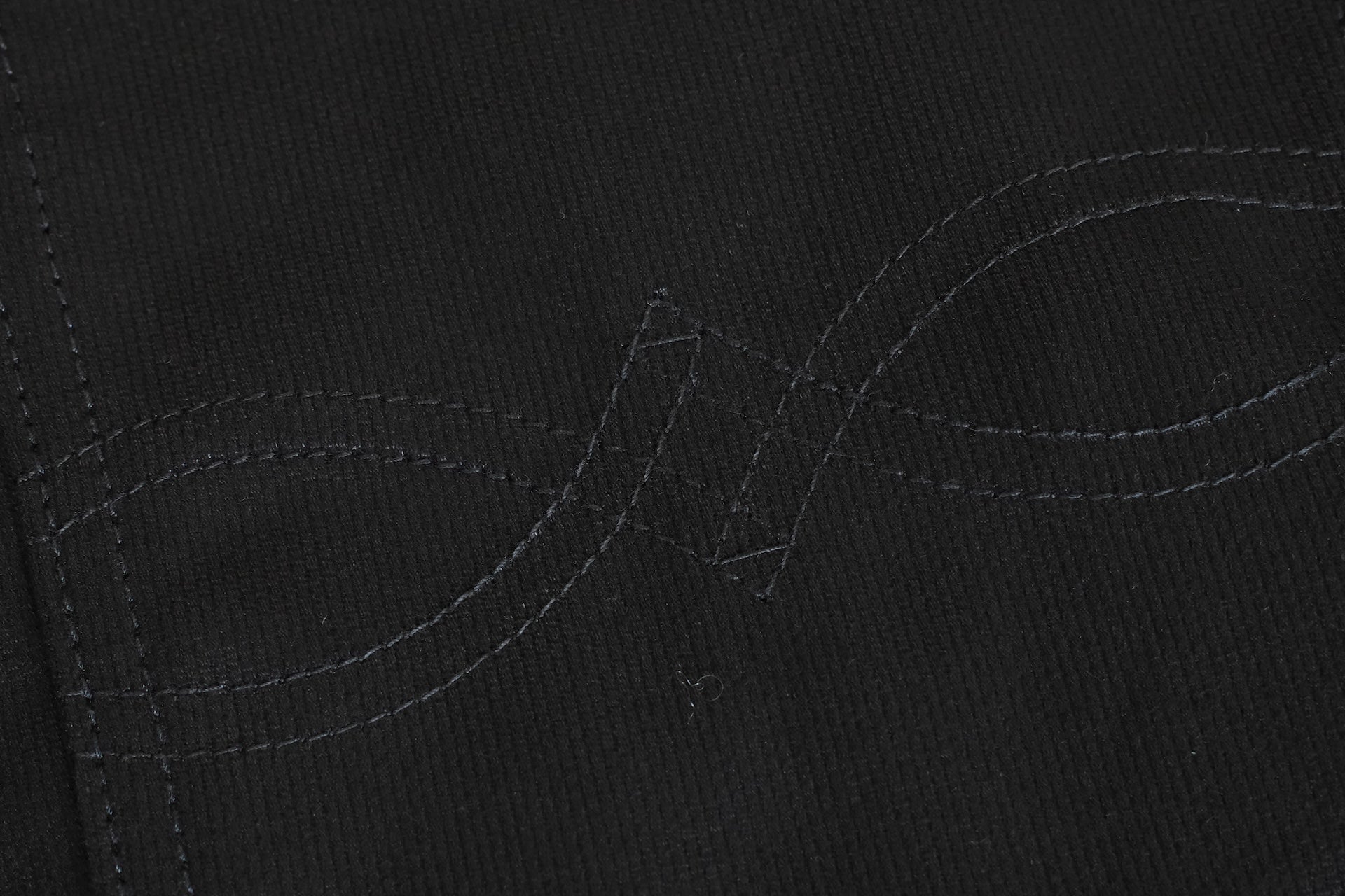 Warehouse 12oz Lot.1096 Selvage Pique Pants (Black)