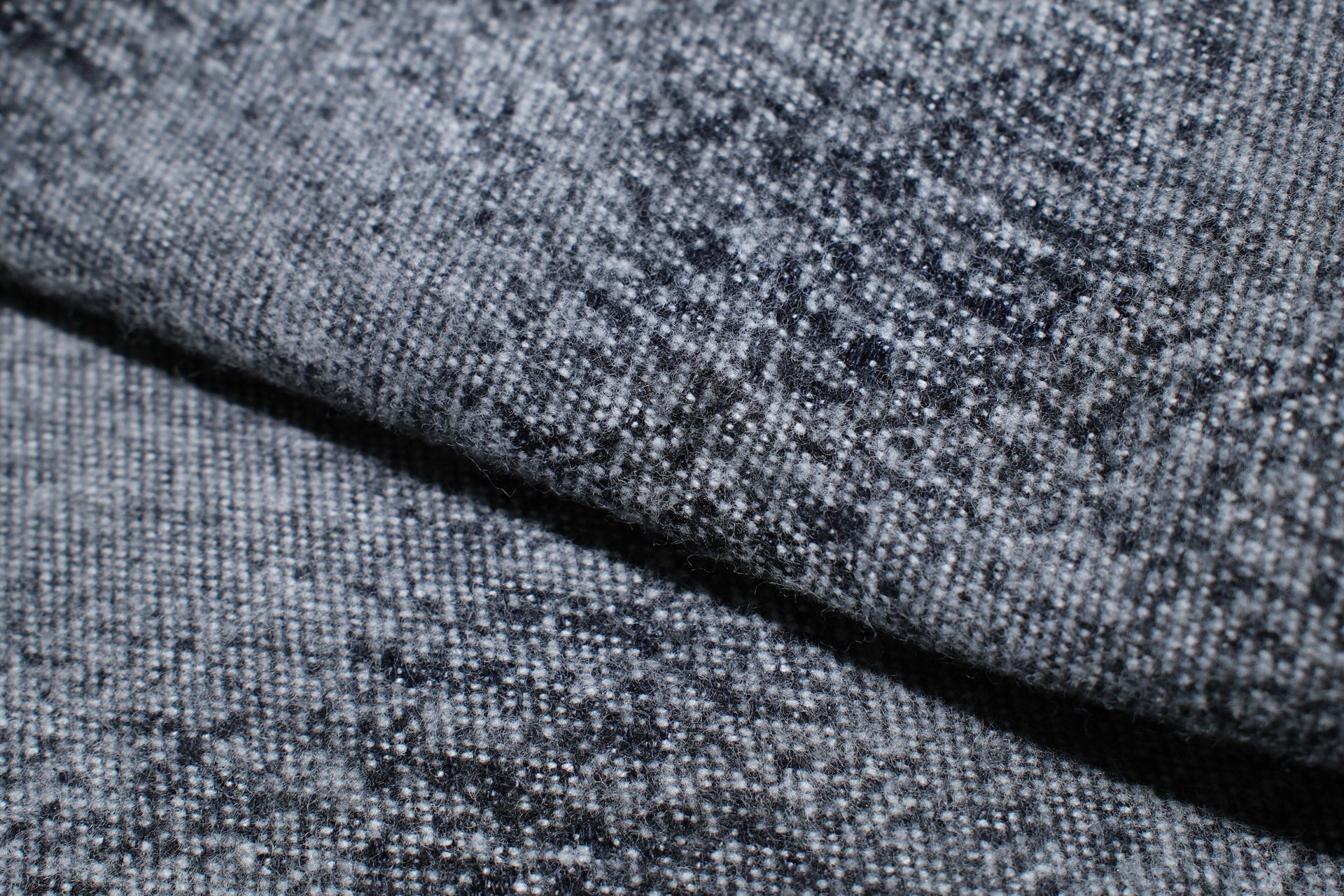MOMOTARO JEANS Indigo Dyed "Stardust" Jacquard Ombre Workshirt