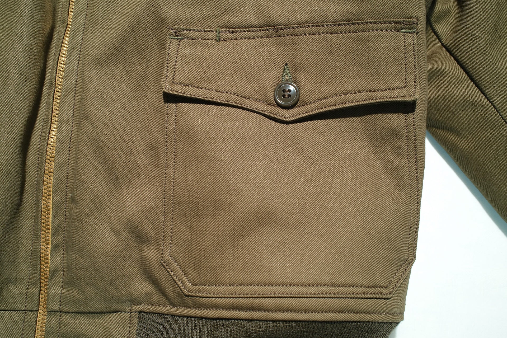 Freewheelers "Type B-10" Civilian Jacket (Dark Olive)