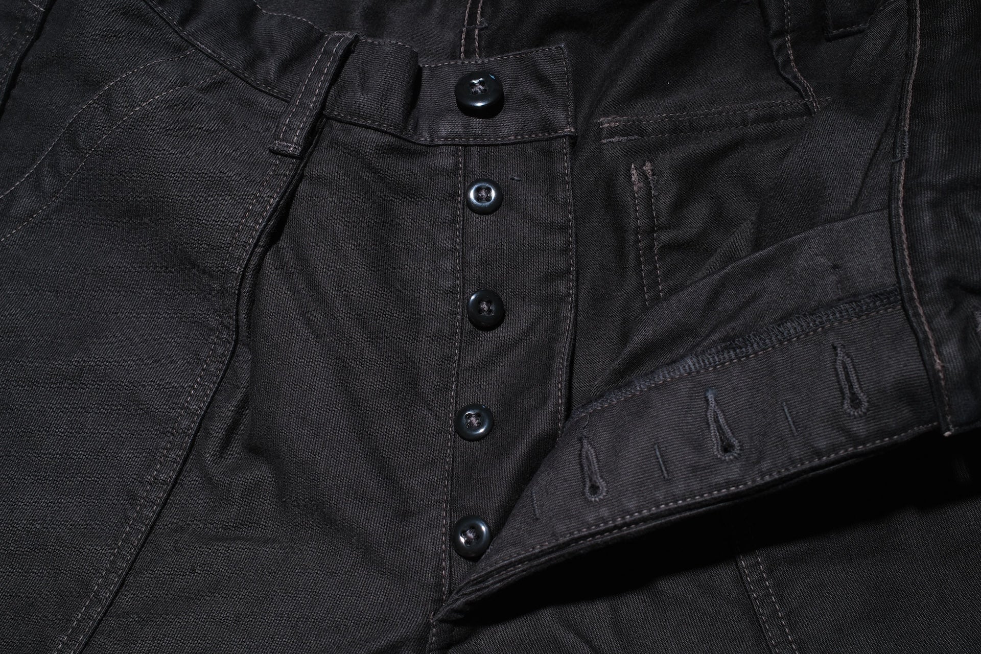 Freewheelers "USAF Air Crew" Heavyweight Jungle Cloth Utility Trousers (Navy)