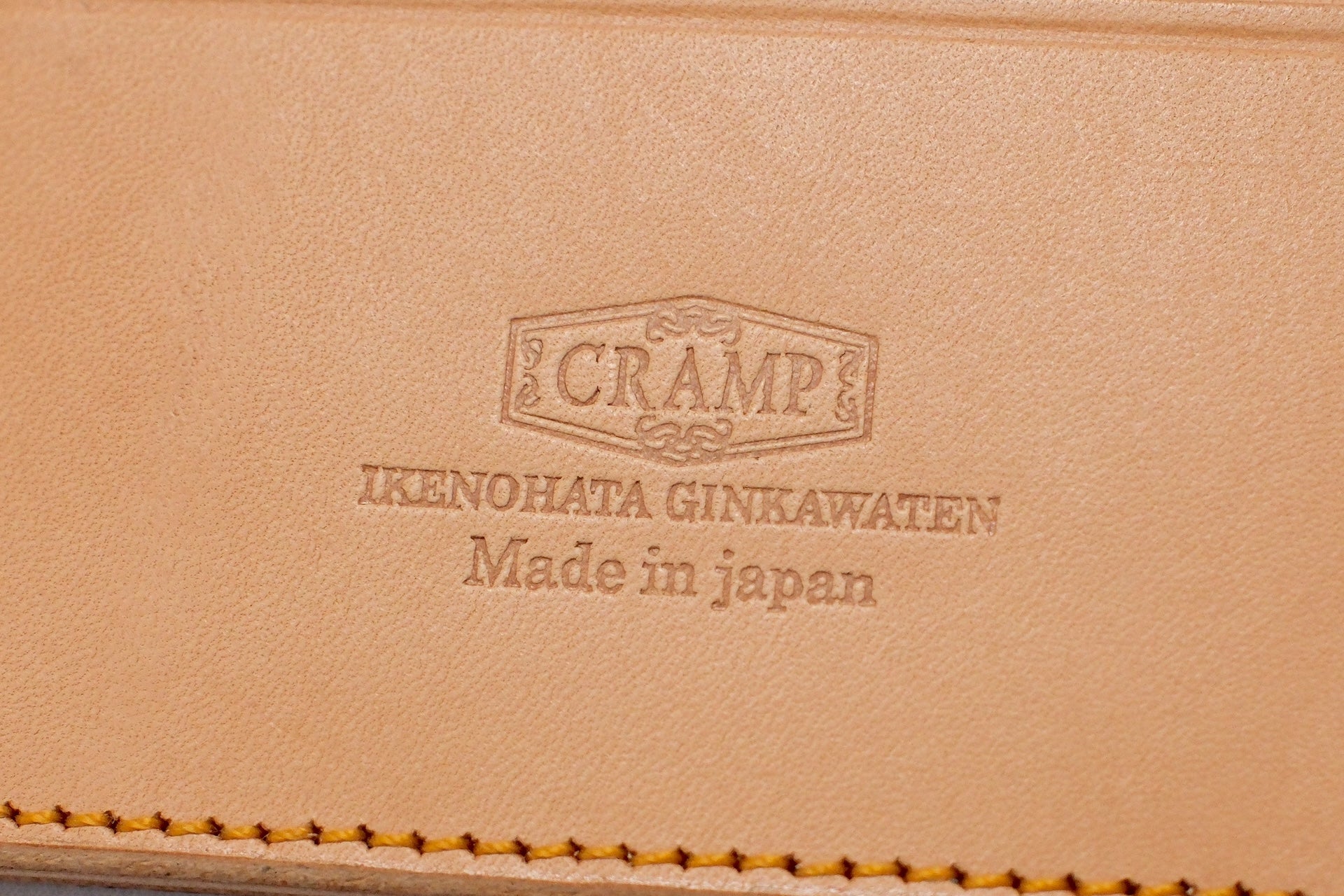 Cramp by Ginkawaten X CORLECTION Full-Grain Cowhide Card Case